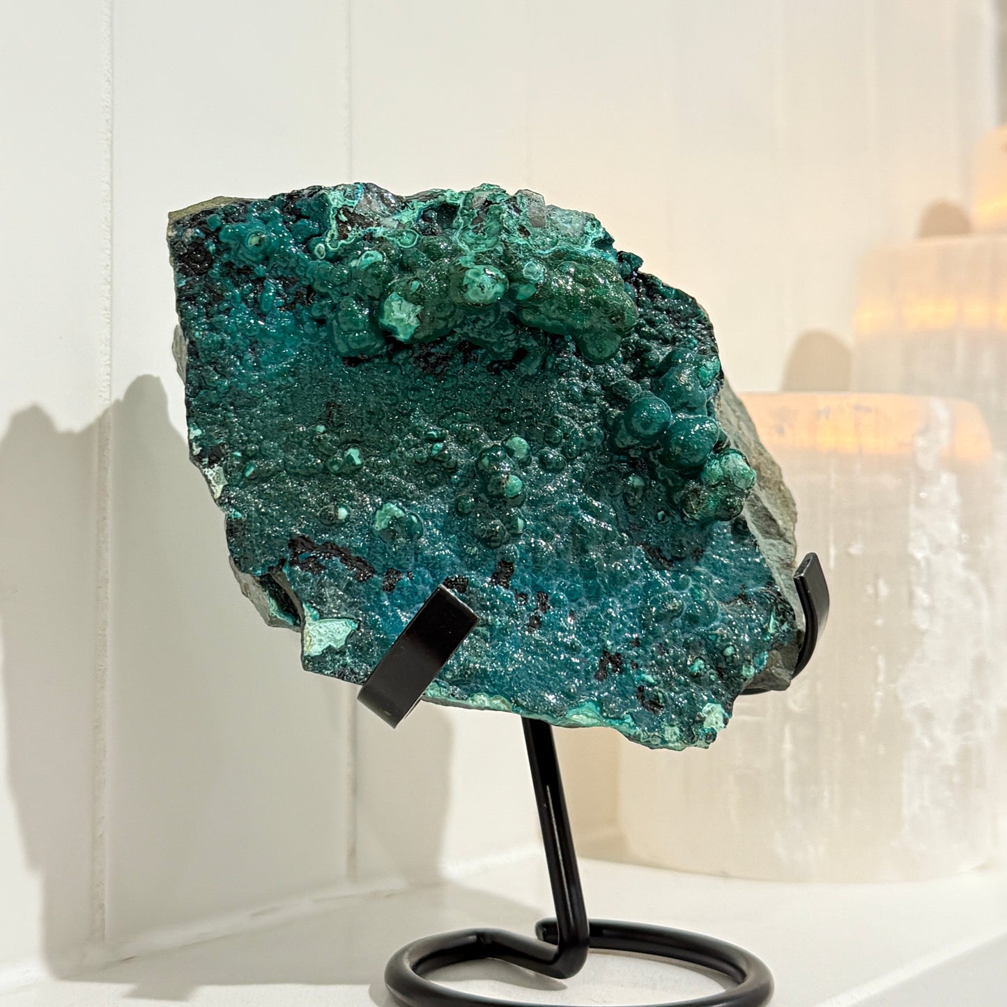 Botryoidal Malachite and Chrysocolla RARE and unique