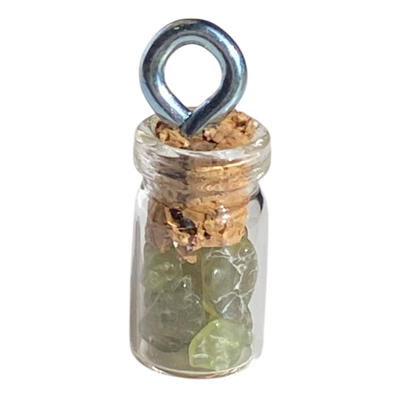 Gemstone bottle necklaces