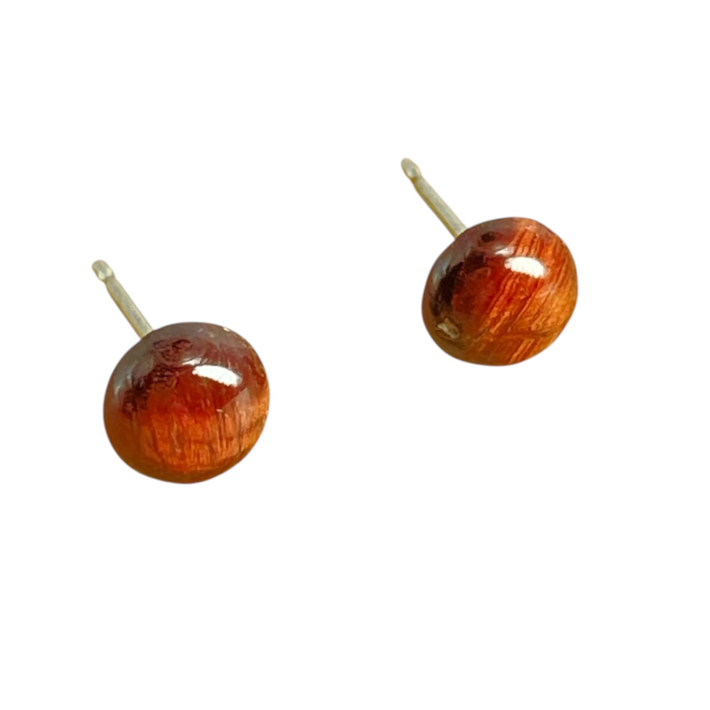 6mm gemstone studs