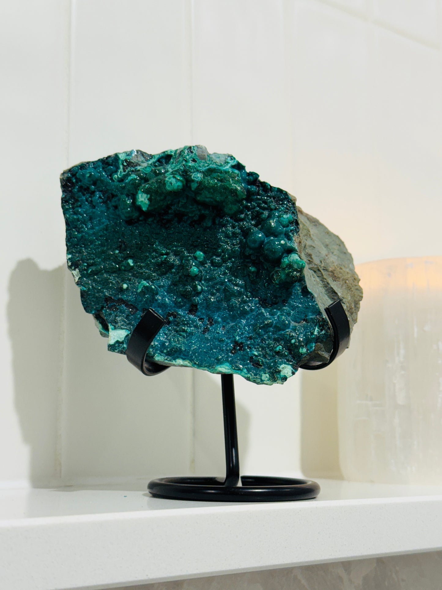 Botryoidal Malachite and Chrysocolla RARE and unique