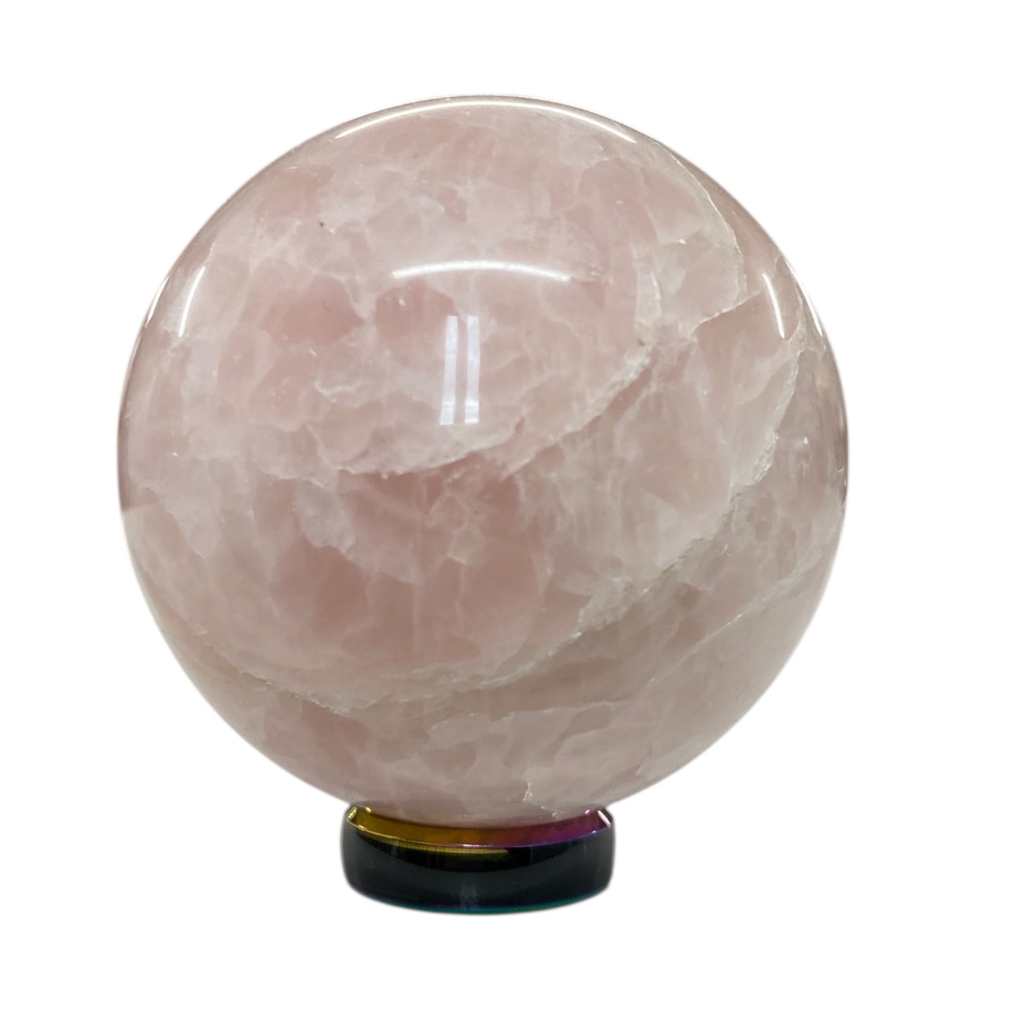 Rose quartz sphere