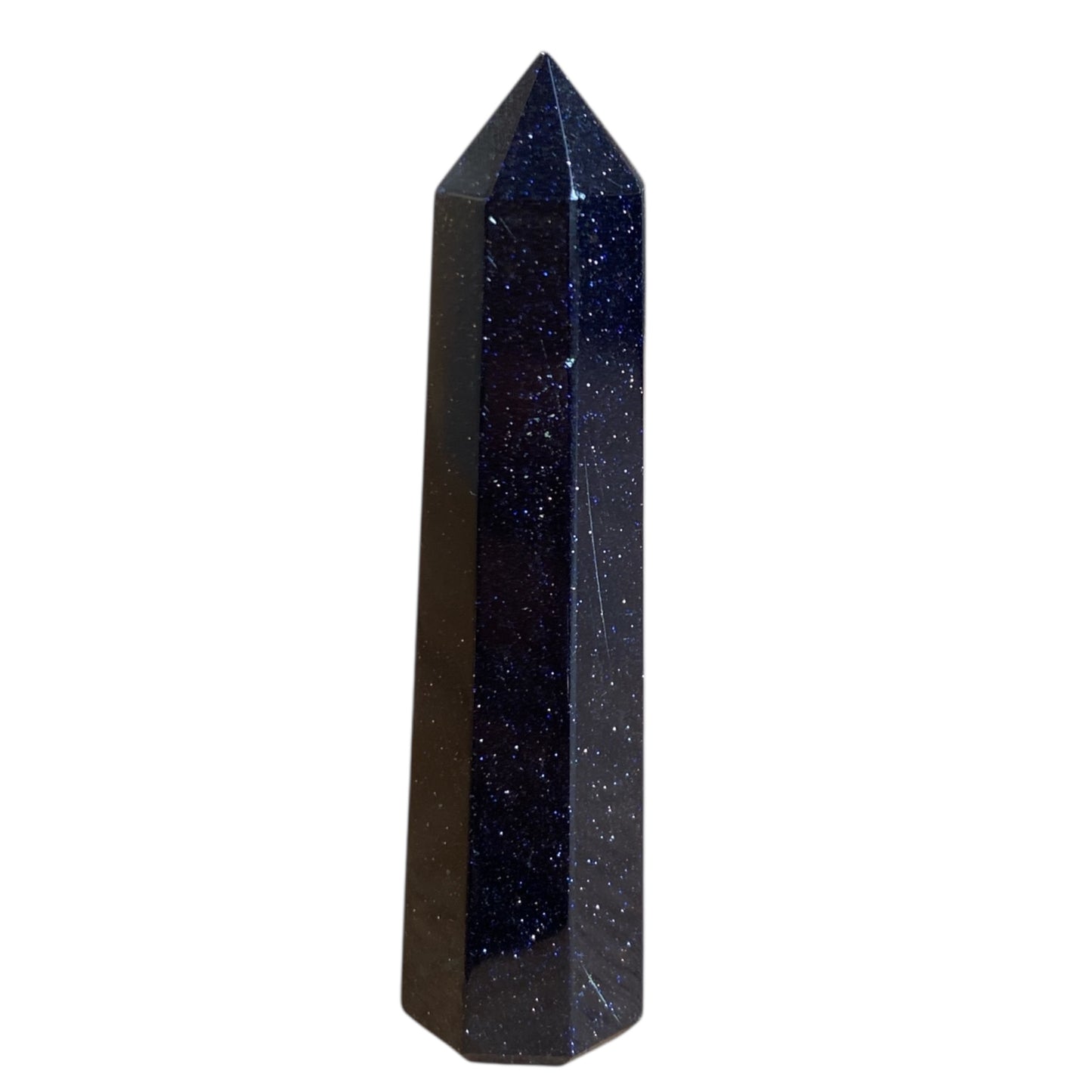 Gold stone tower 8cm