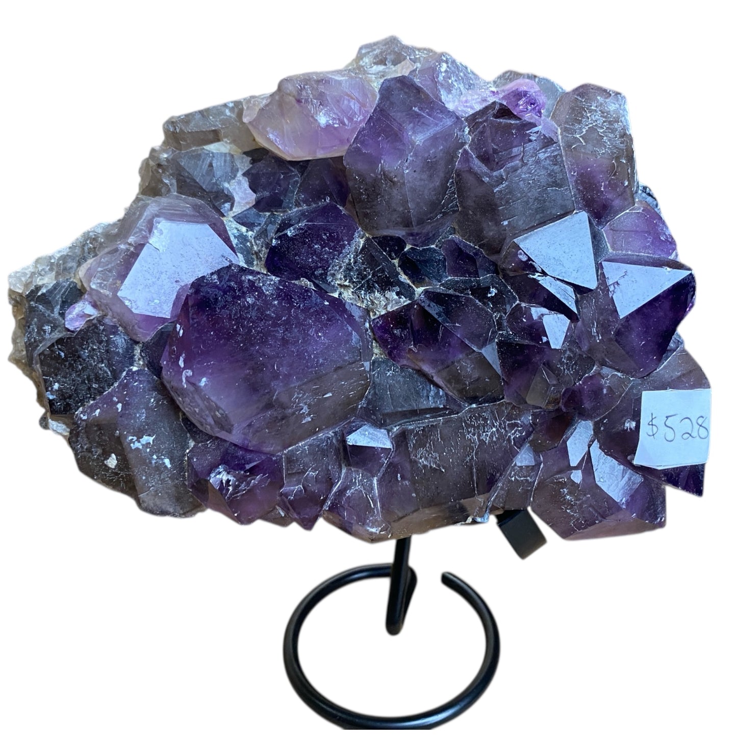 Australian Amethyst cluster from Pilbra WA 1.57kilo