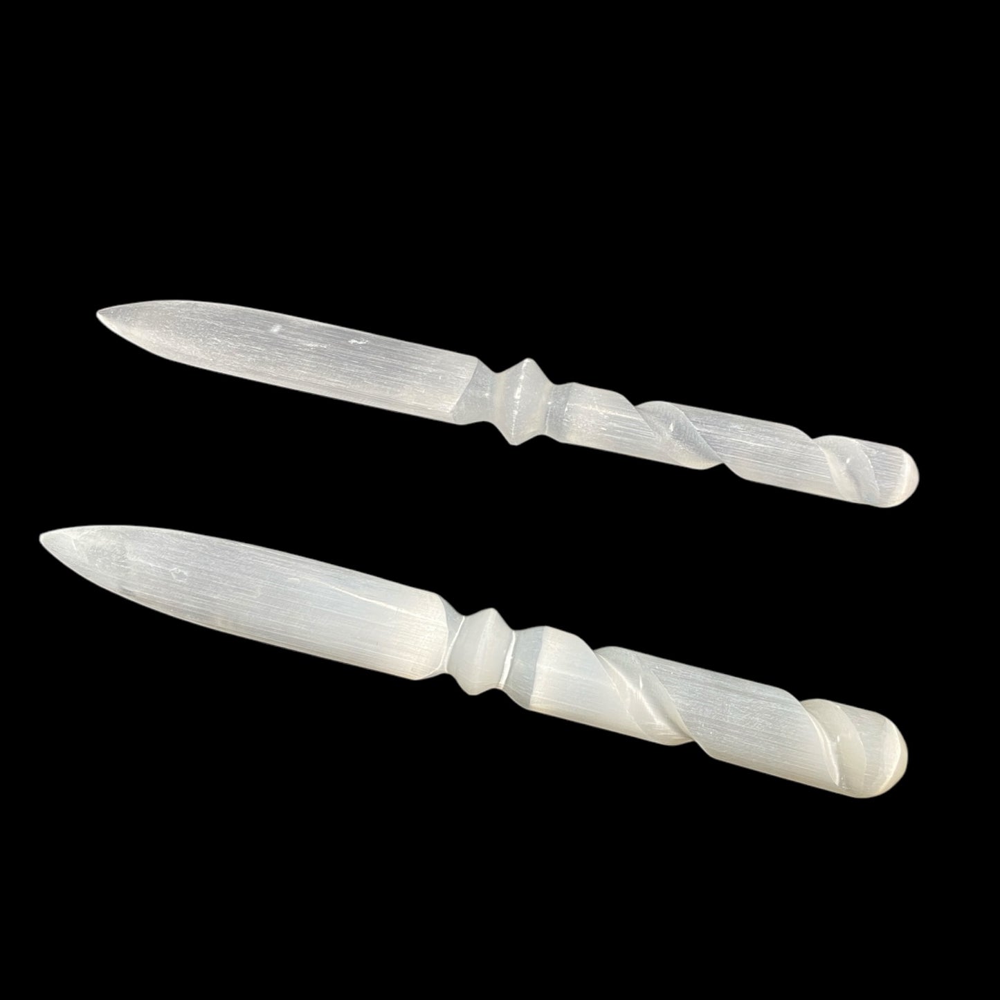 Selenite knife 20cm twist