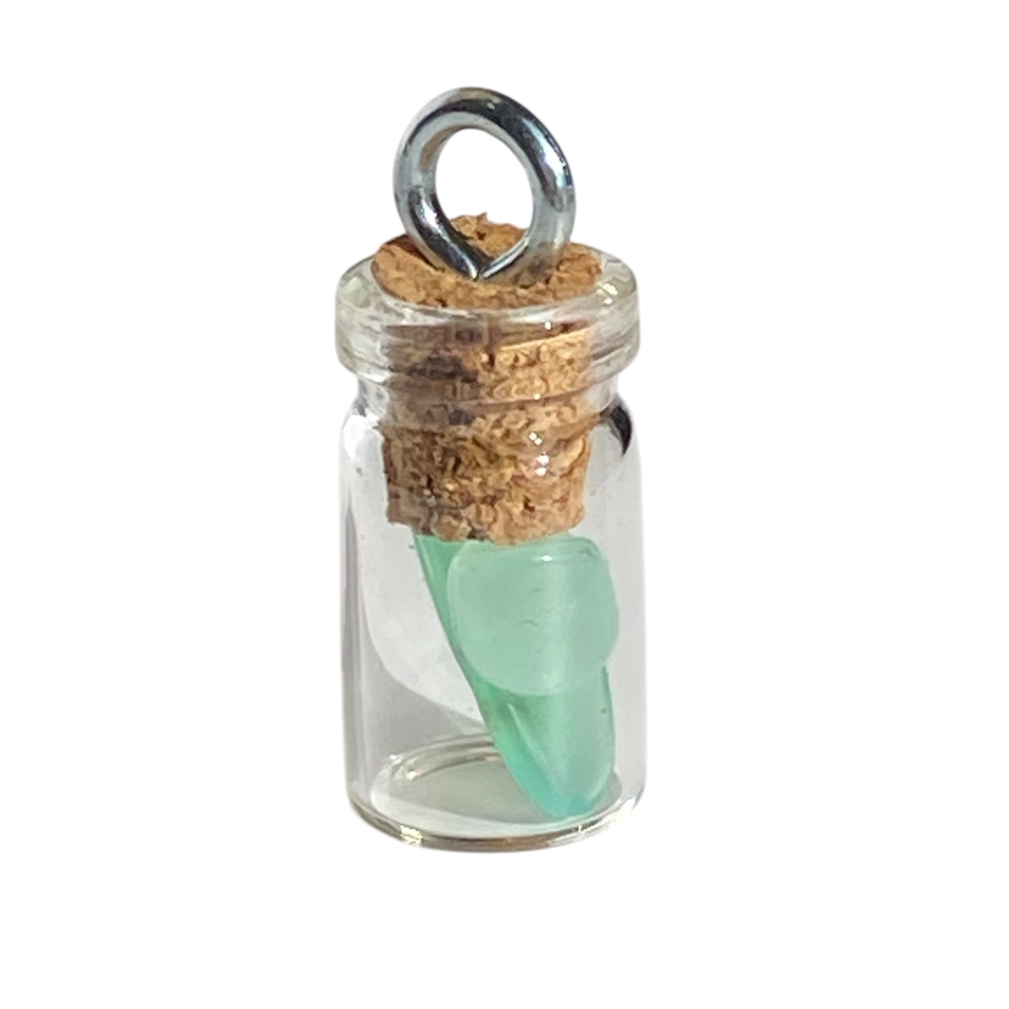 Gemstone bottle necklaces