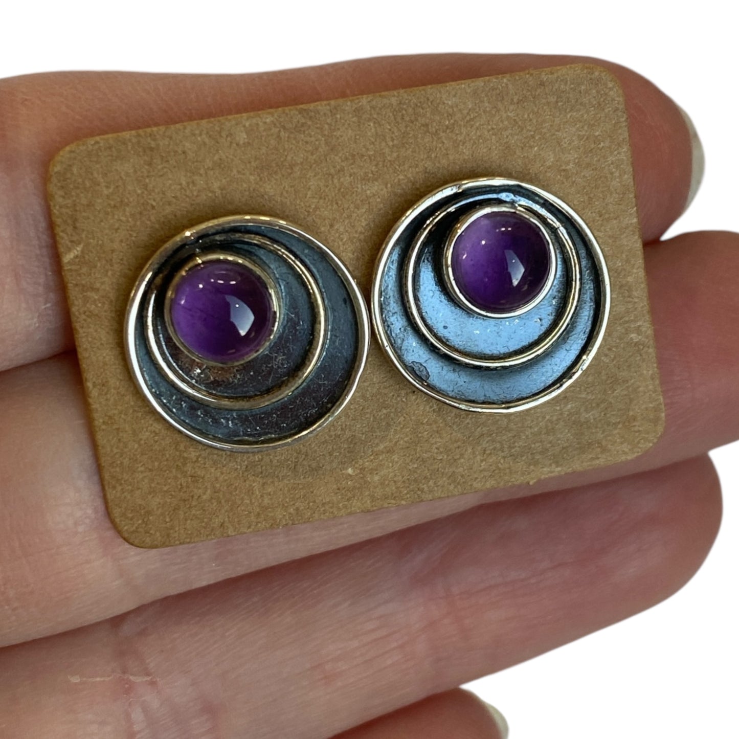 Silver studs design 10 pack