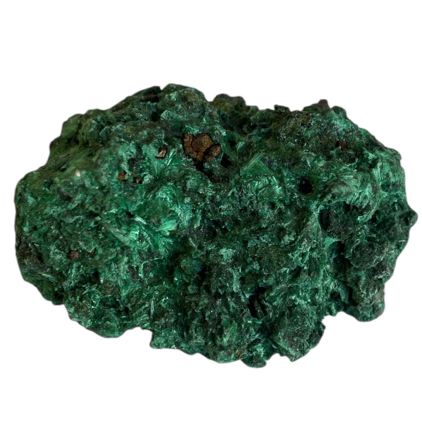 Silky Malachite Crystaline
