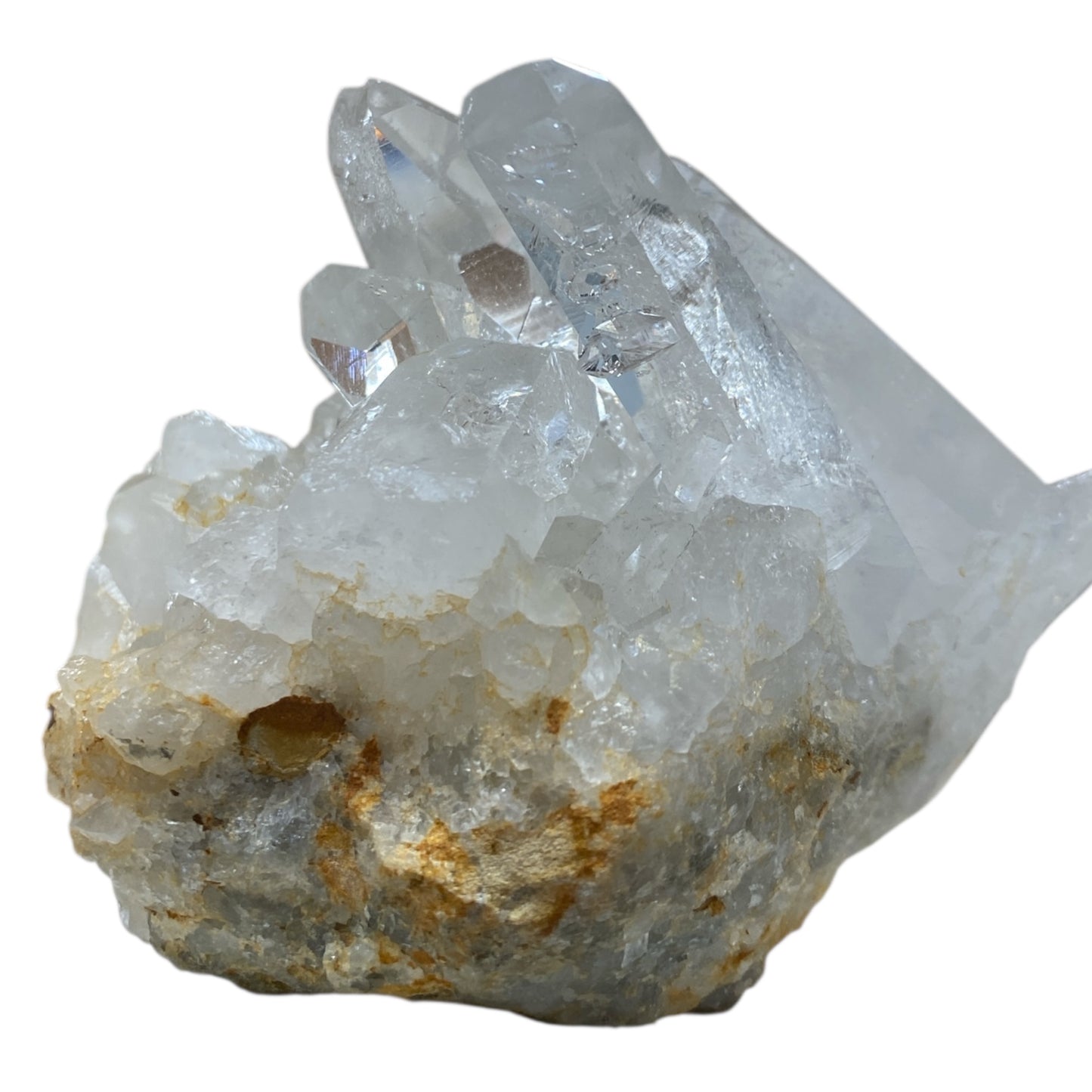 Crystal quartz cluster high grade