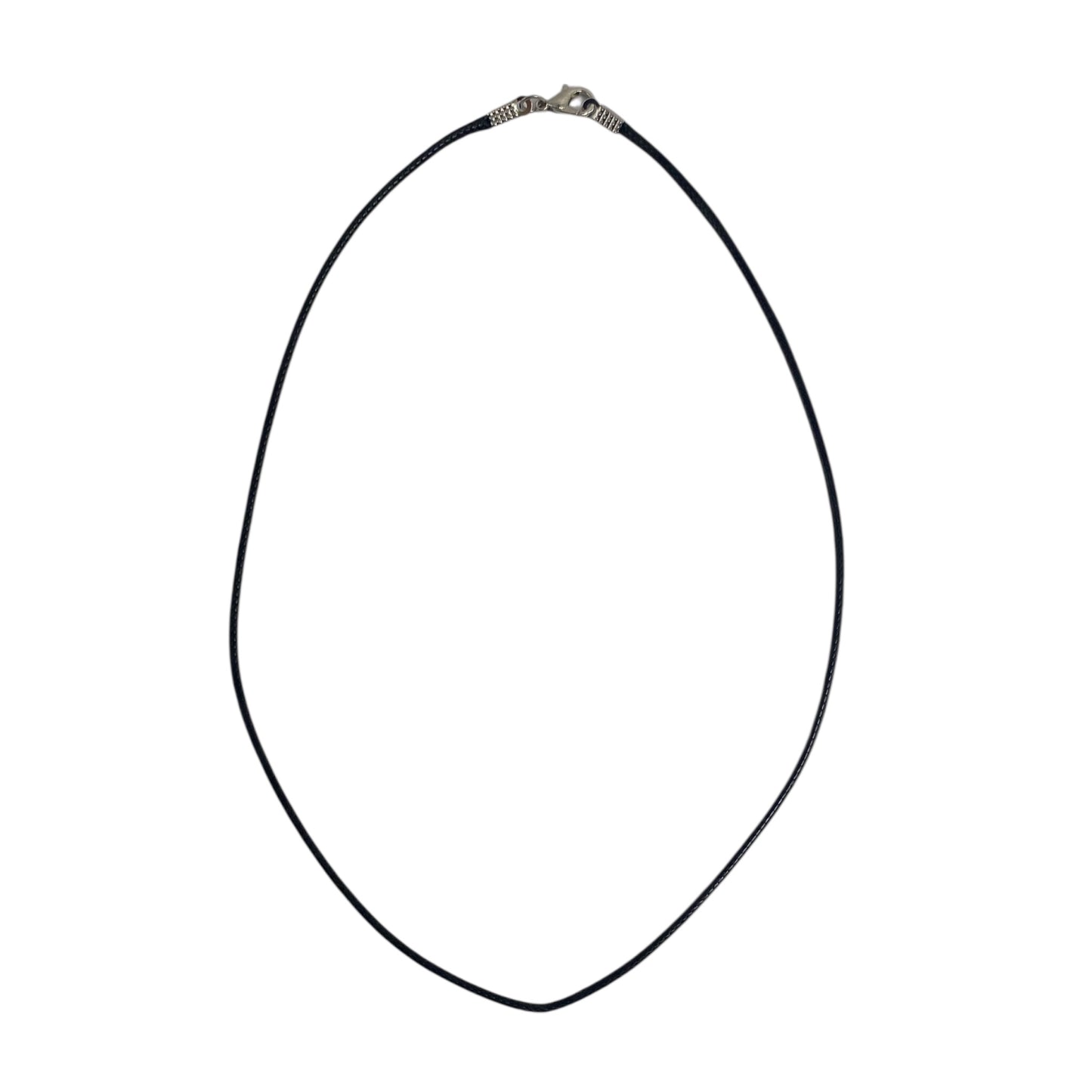 Black 45cm wax cord pack of 10