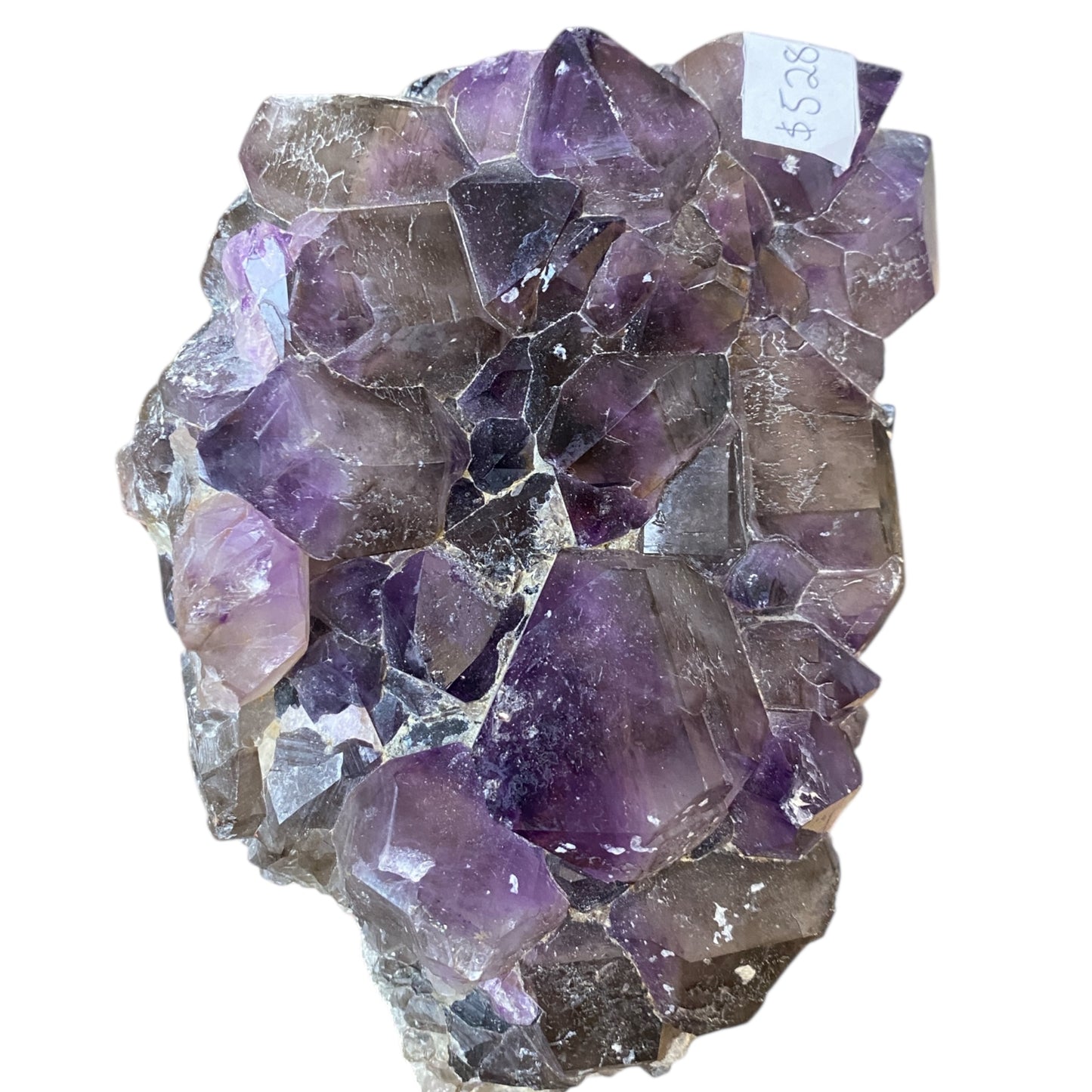 Australian Amethyst cluster from Pilbra WA 1.57kilo