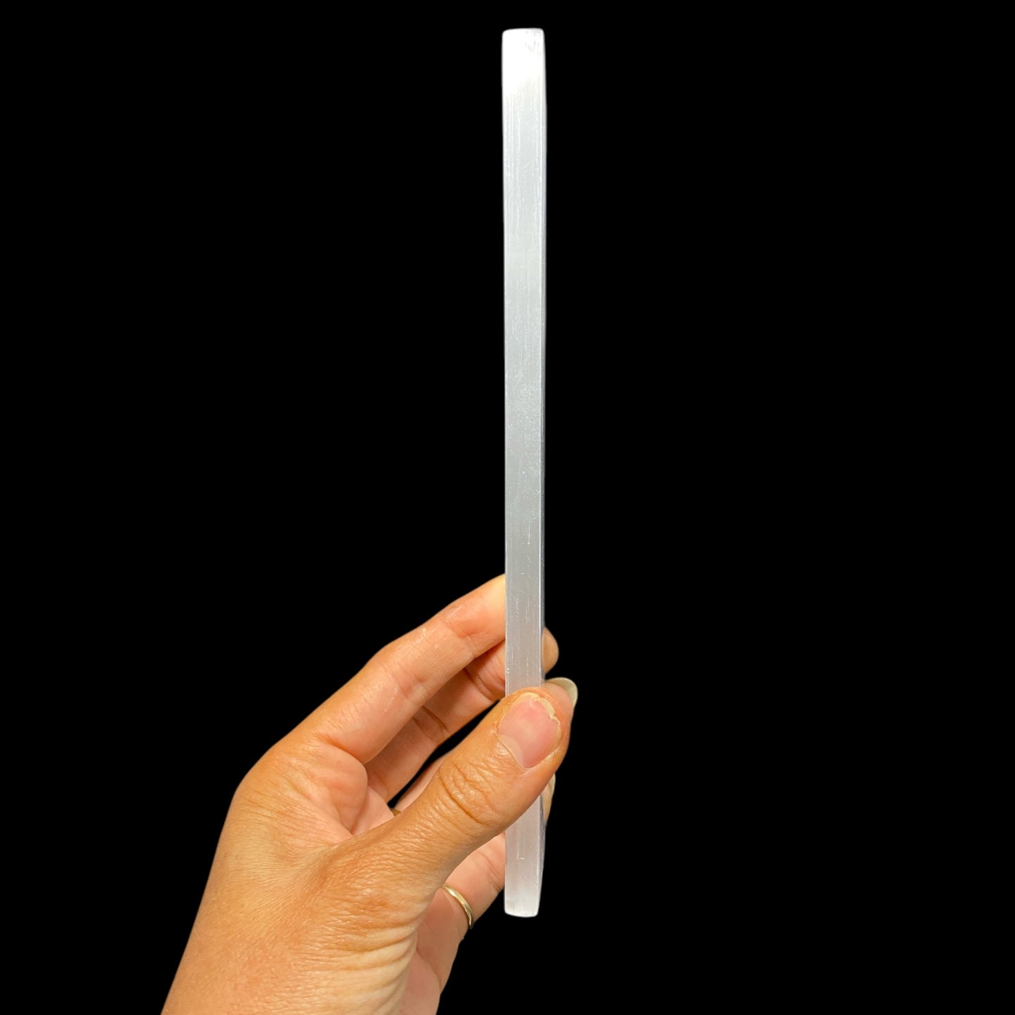 Selenite flat barre 20cm x 4cm