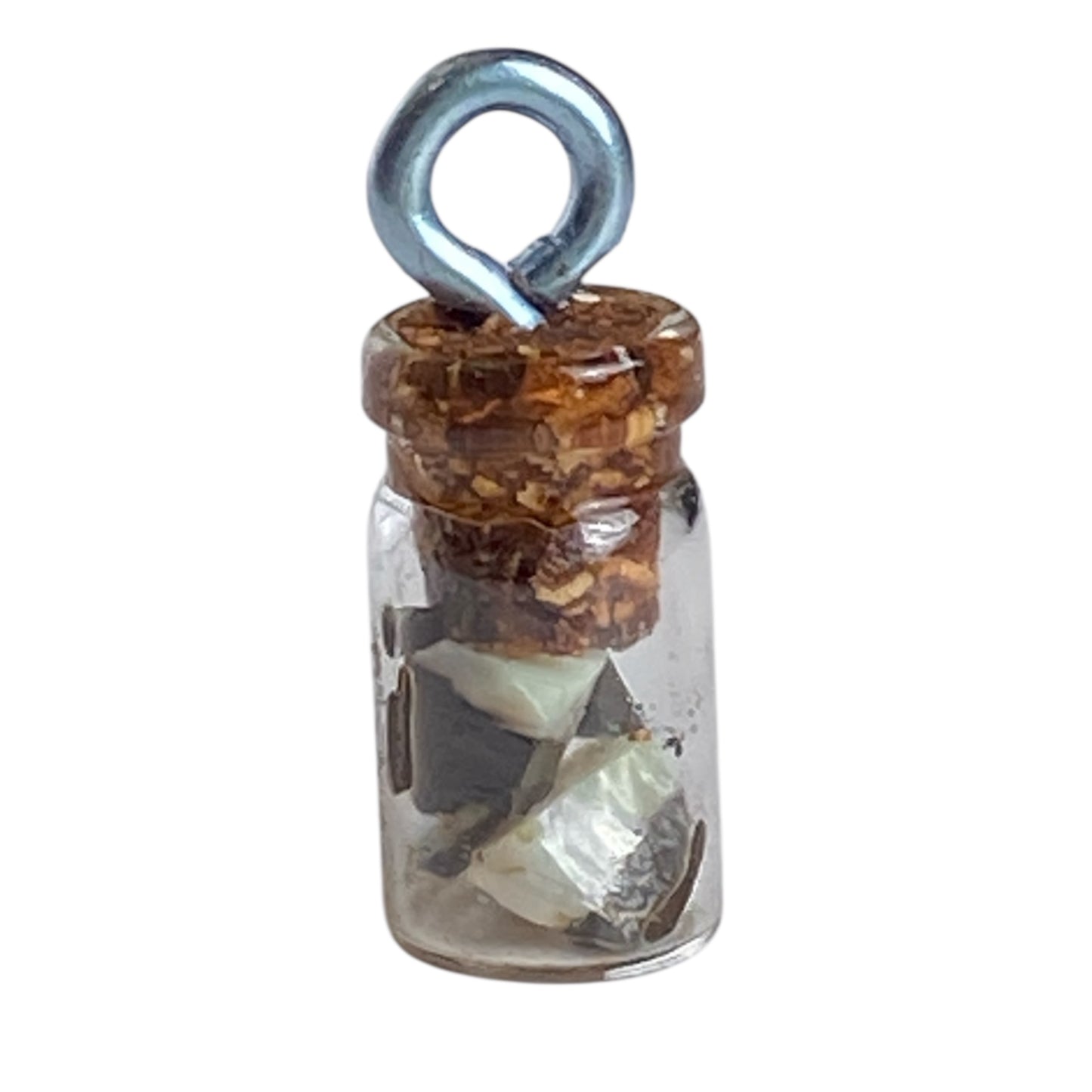 Gemstone bottle necklaces