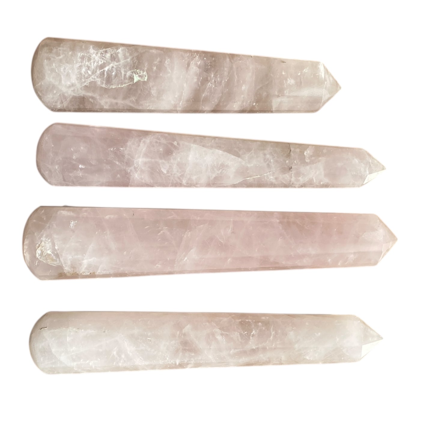 Rose Quartz massage wand 4 pack