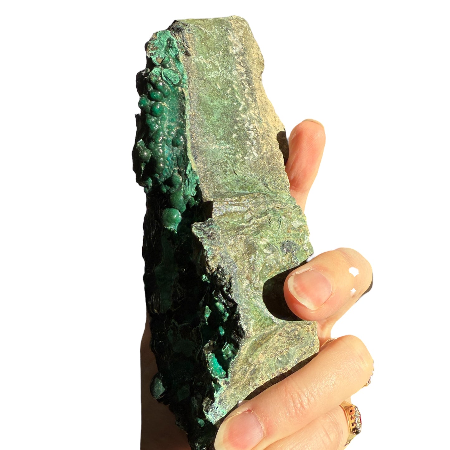 Botryoidal Malachite and Chrysocolla RARE and unique