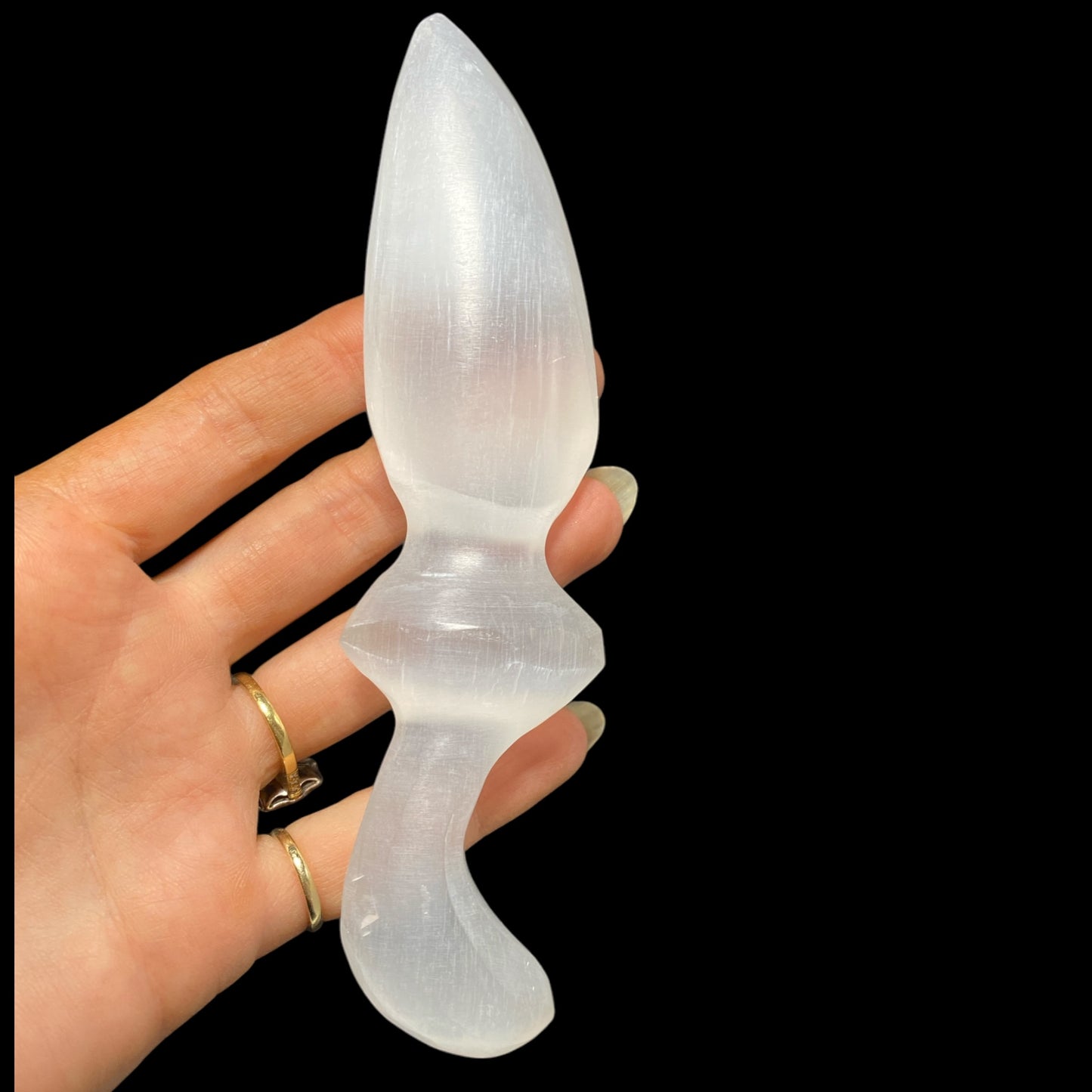 Selenite knife 15cm