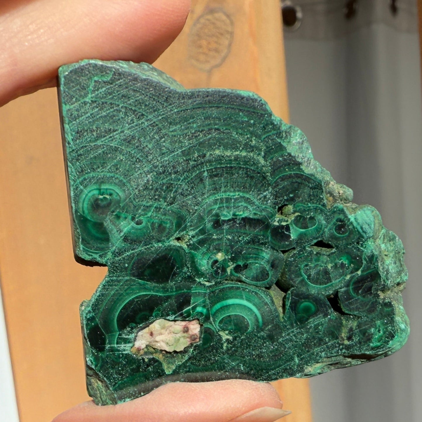 Malachite slab #1