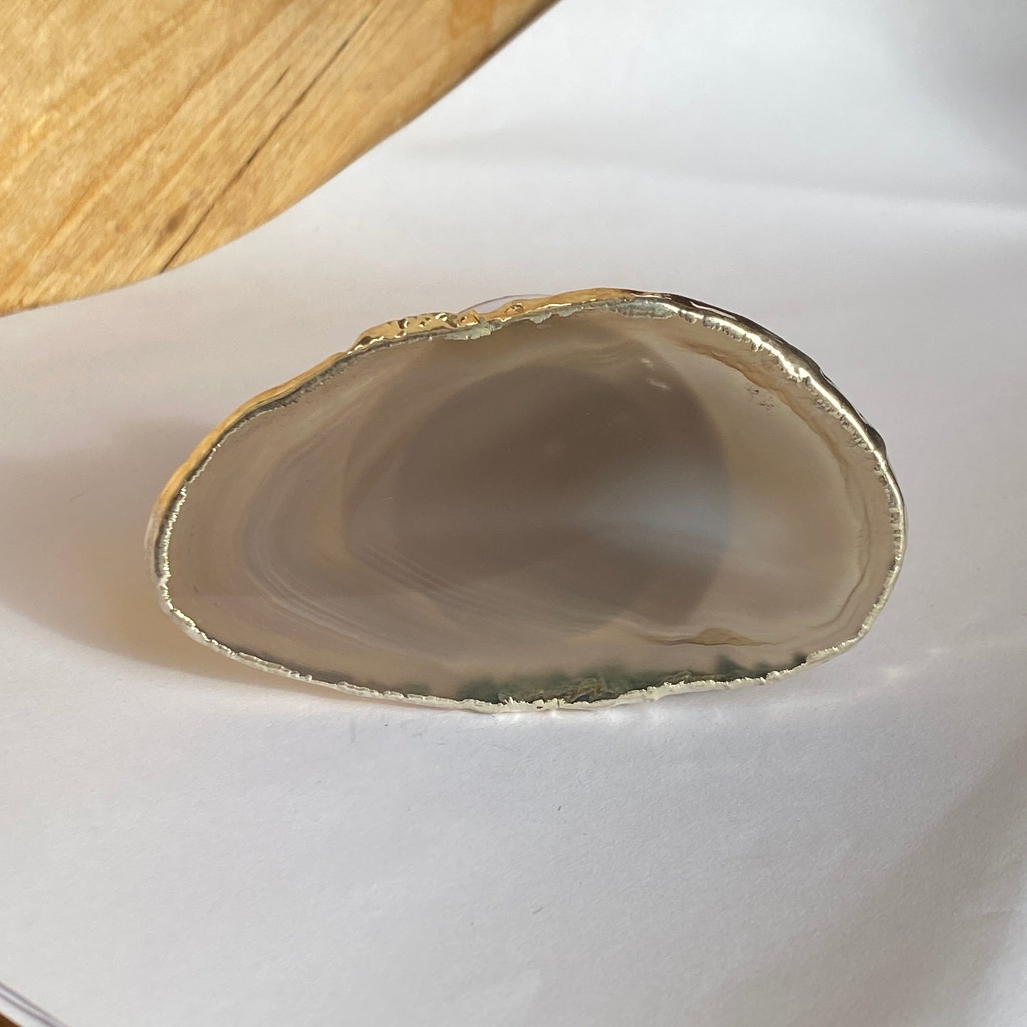 Phone grips agate, plated