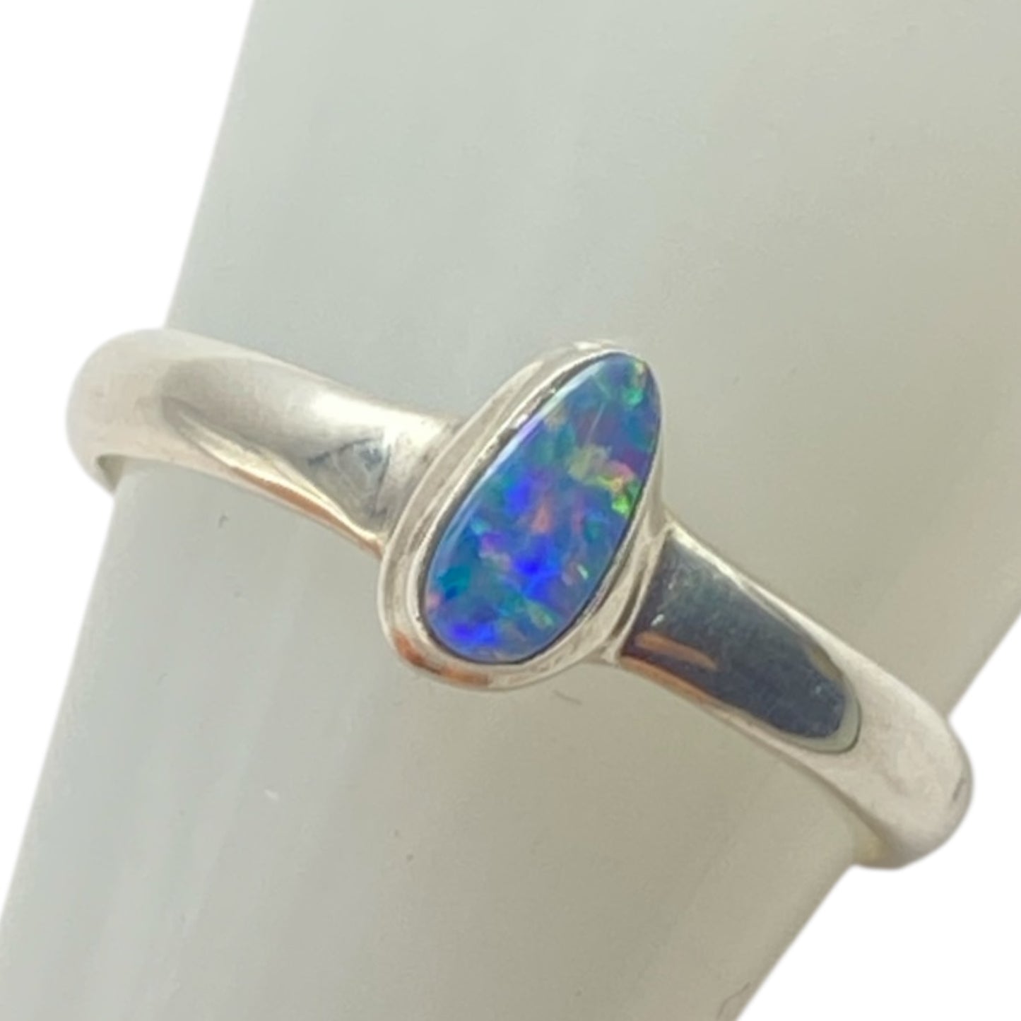 Australian boulder ring size 10 sterling silver