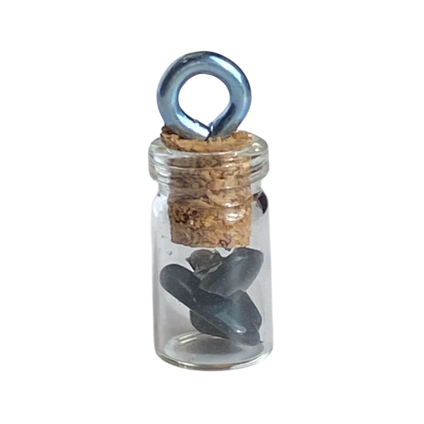 Gemstone bottle necklaces
