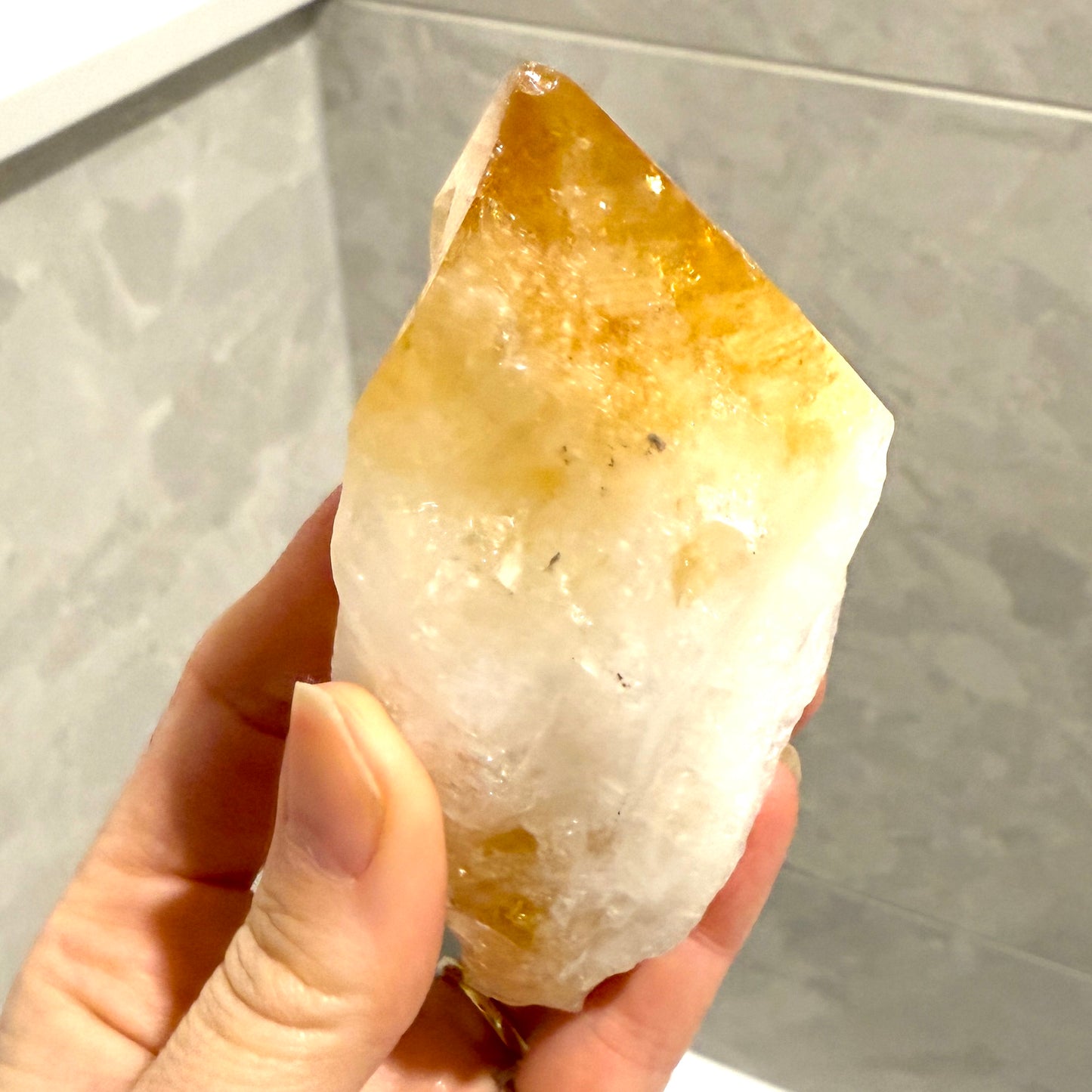 Citrine point 100mm