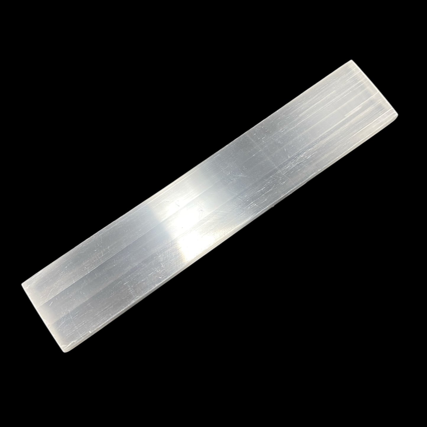 Selenite flat barre 20cm x 4cm
