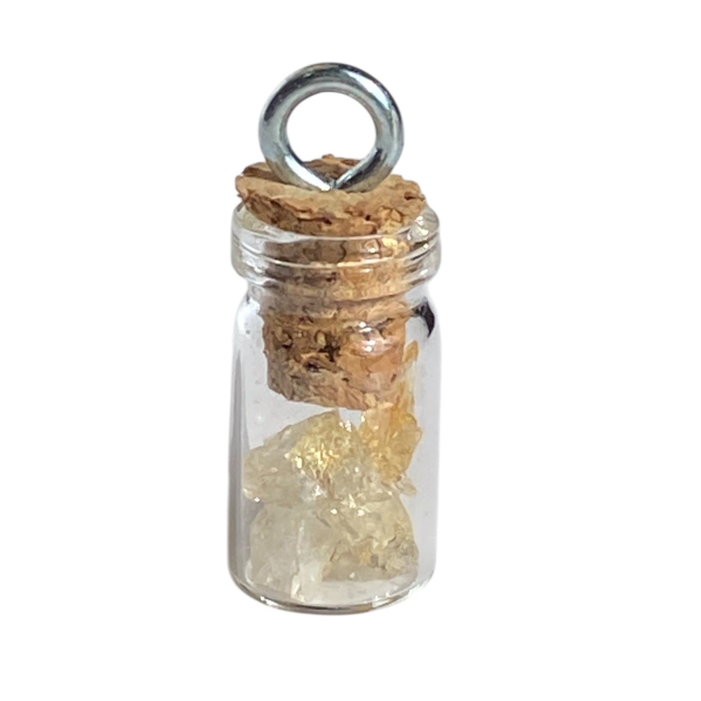 Gemstone bottle necklaces