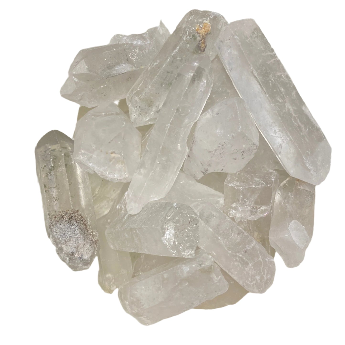 Quartz Point 2cm-6cm mix $44 kilo