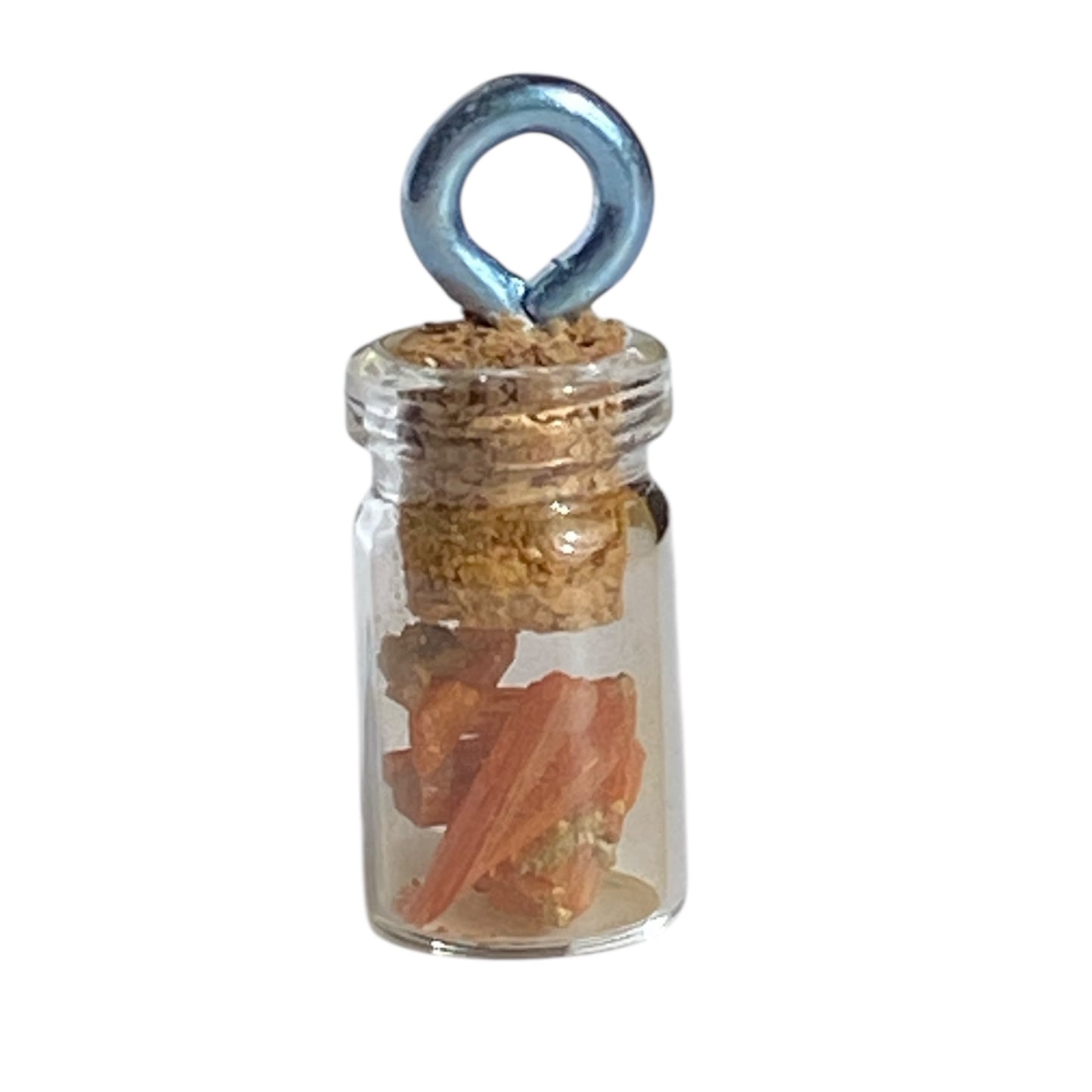 Gemstone bottle necklaces