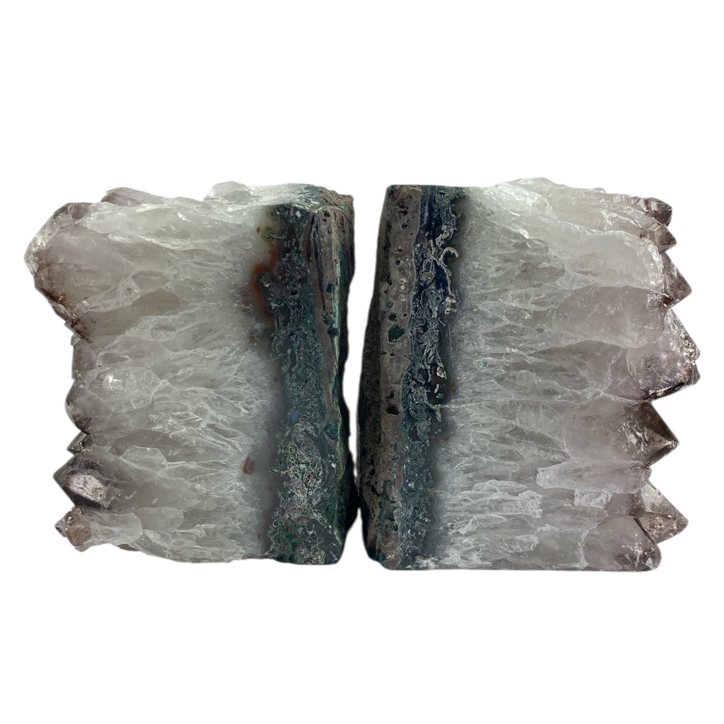 Amethyst bookends 3.25 kilo