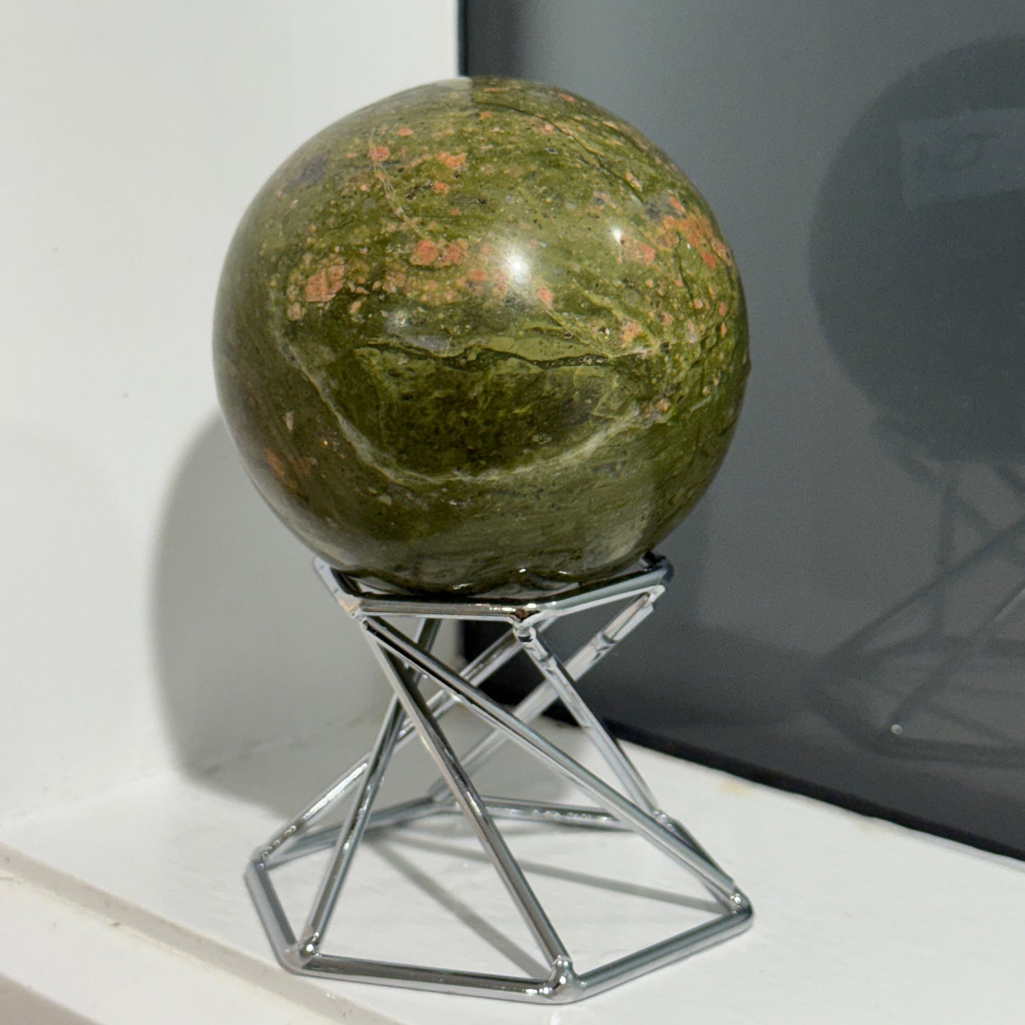 Unakite sphere 330grams