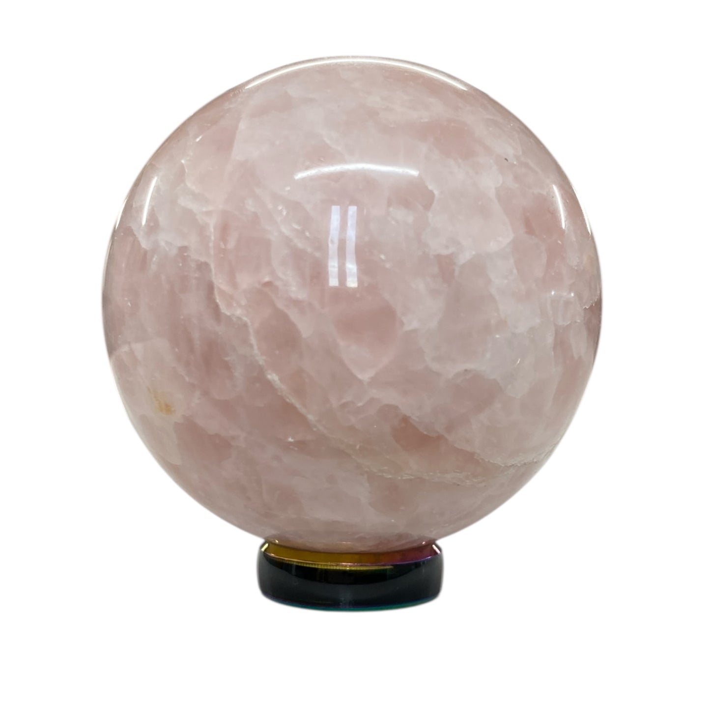 Rose quartz sphere