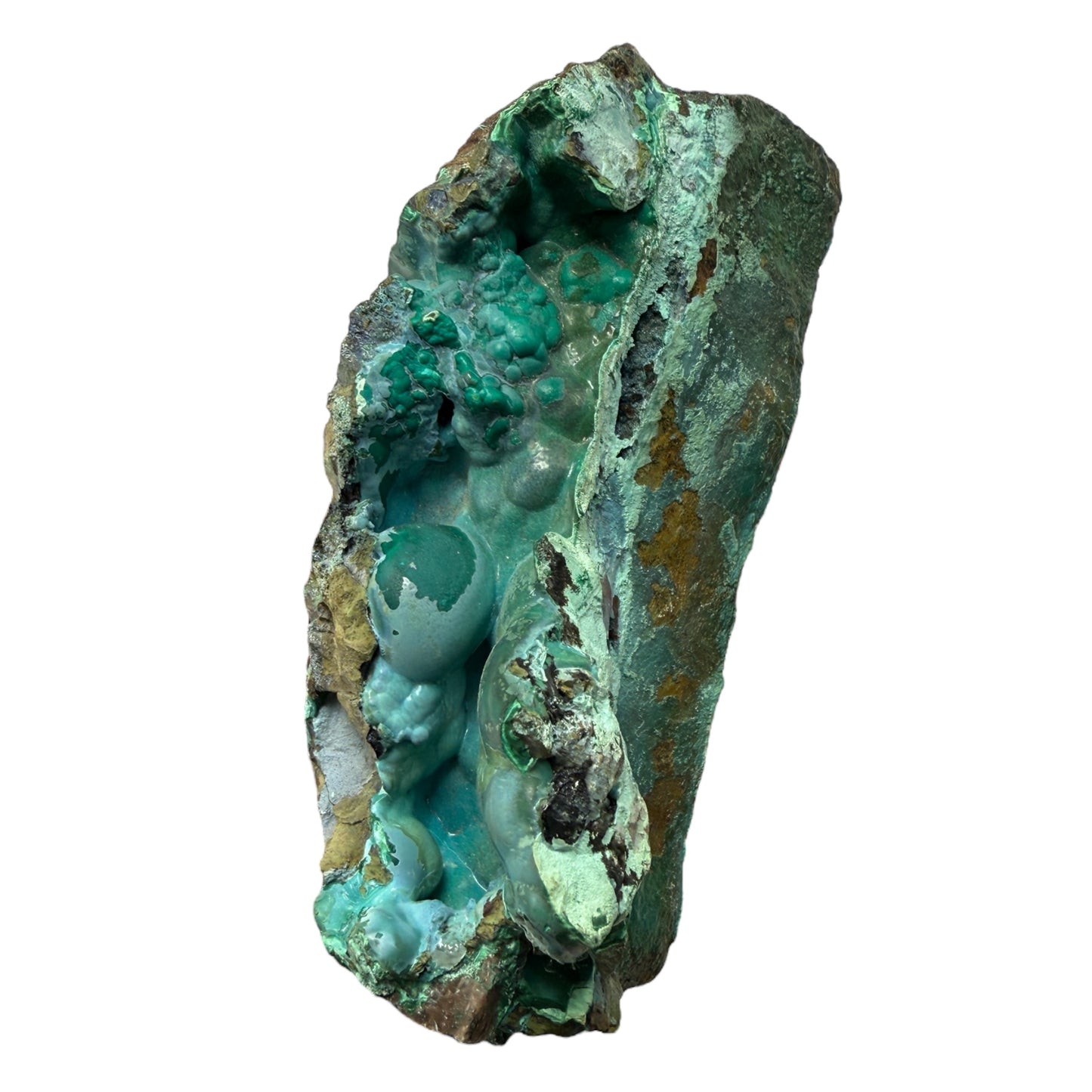 Botryoidal Malachite and Chrysocolla RARE and unique