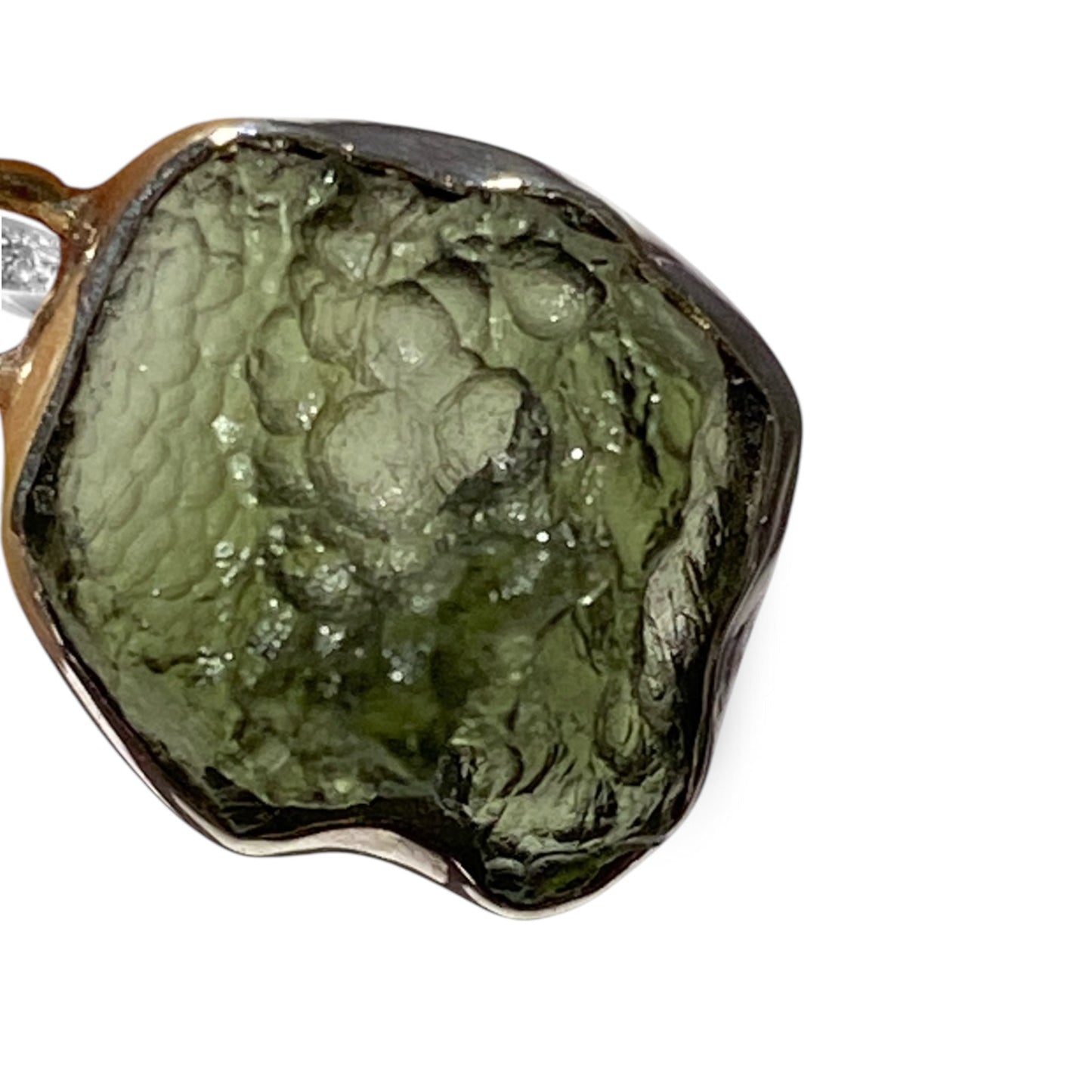 Moldavite pendant