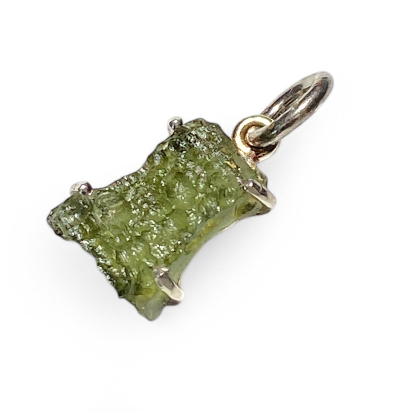 Moldavite pendant