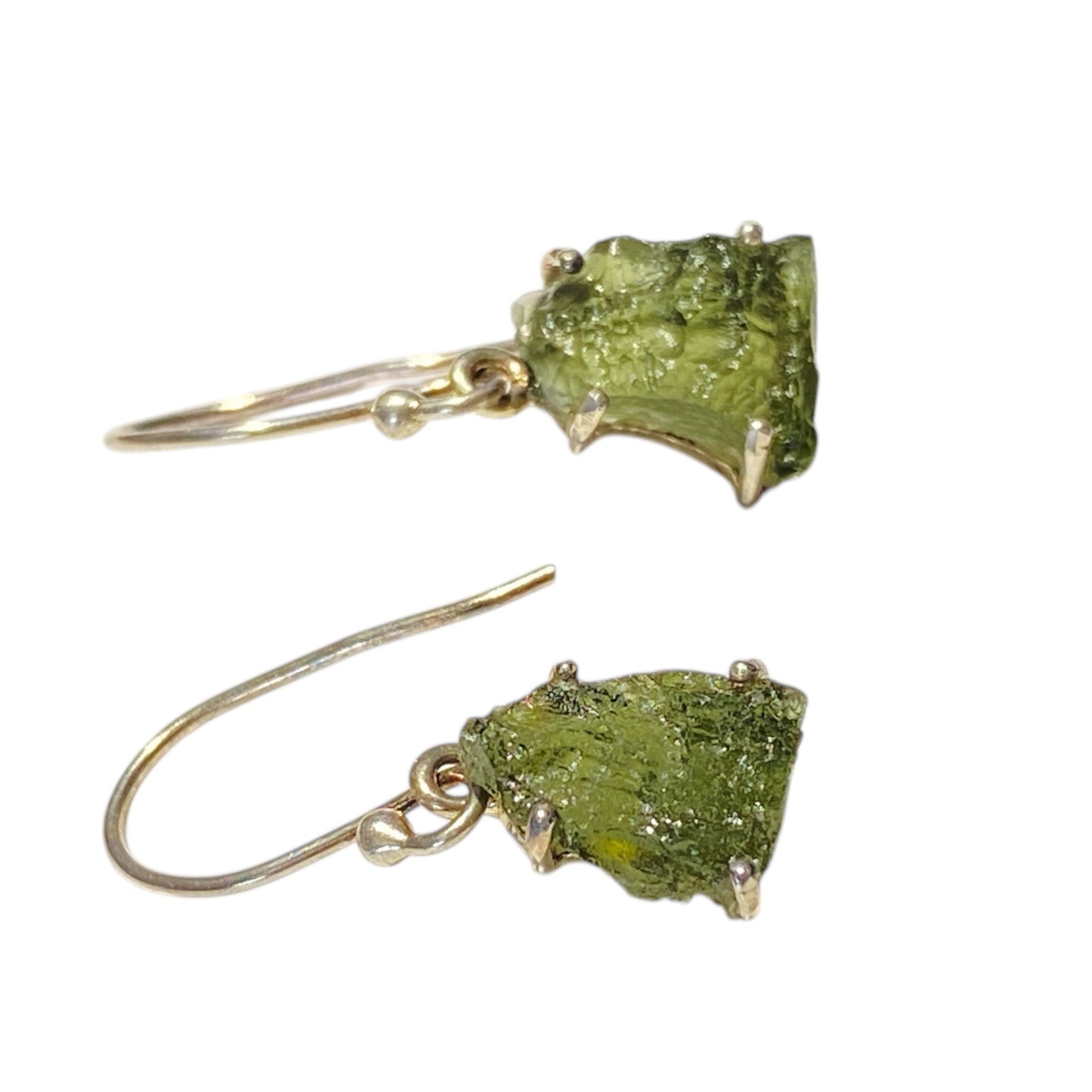 Moldavite earring