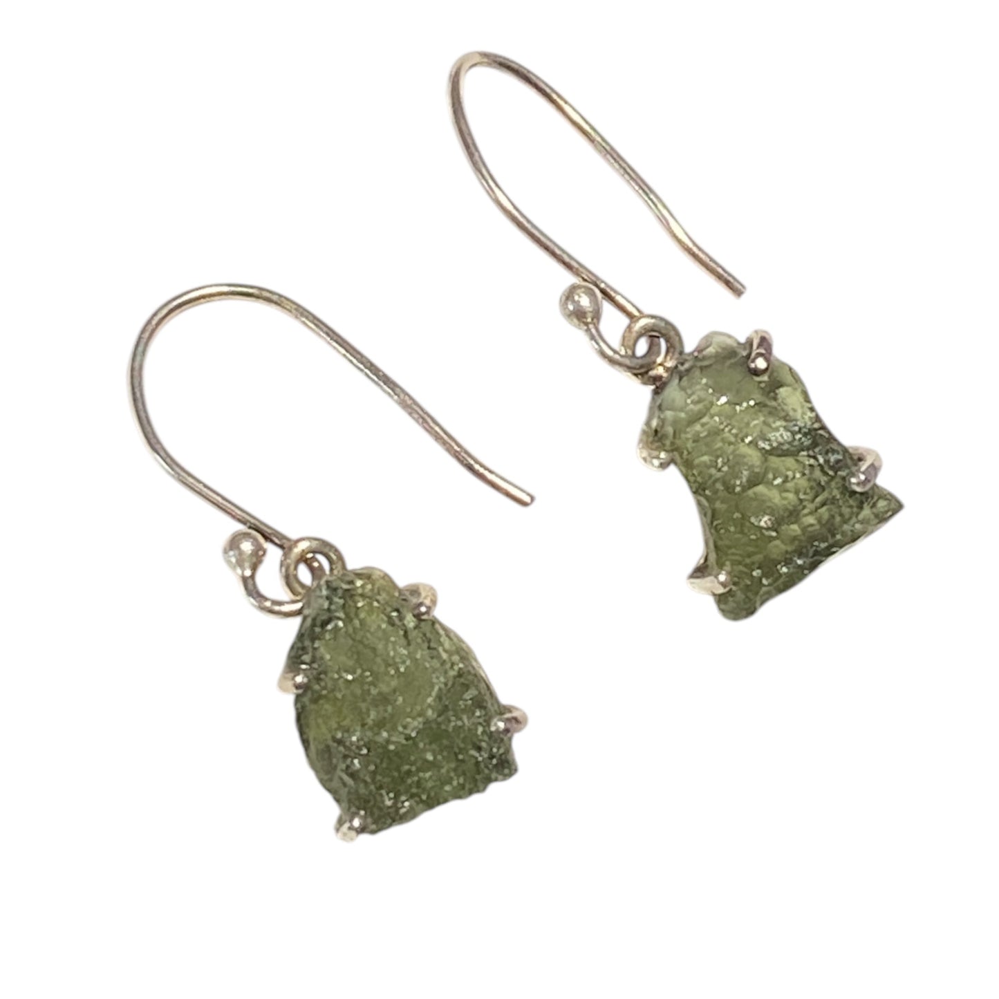 Moldavite earring