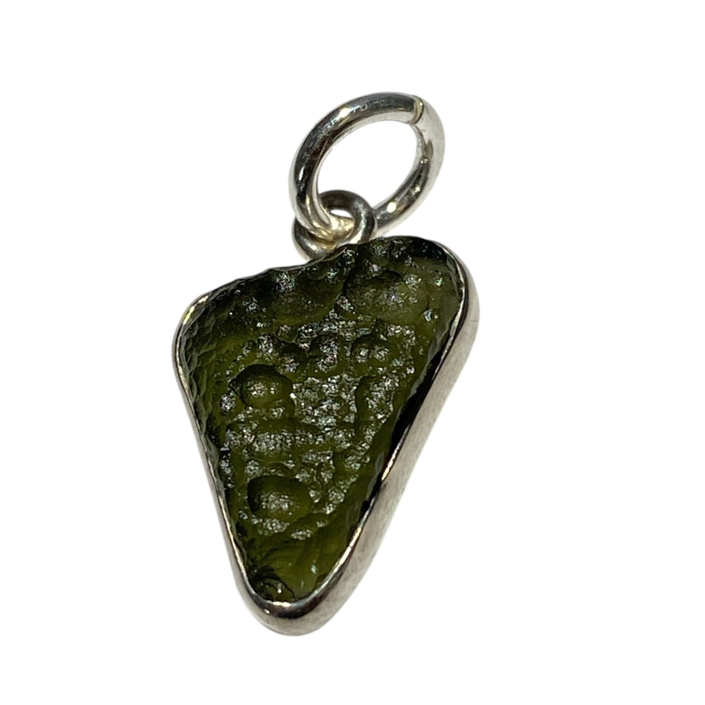Moldavite pendant