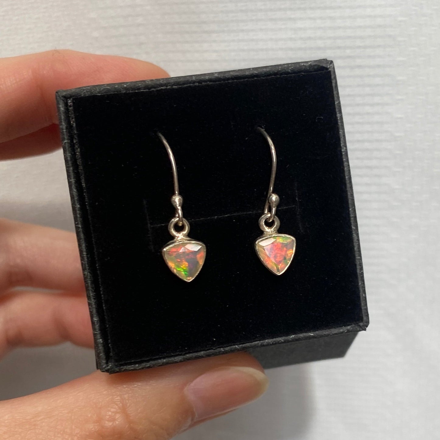 Ethiopian Sterling silver drops