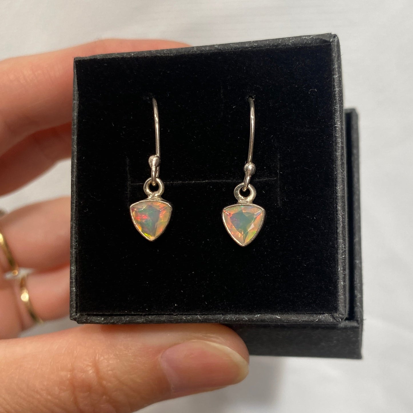 Ethiopian Sterling silver drops
