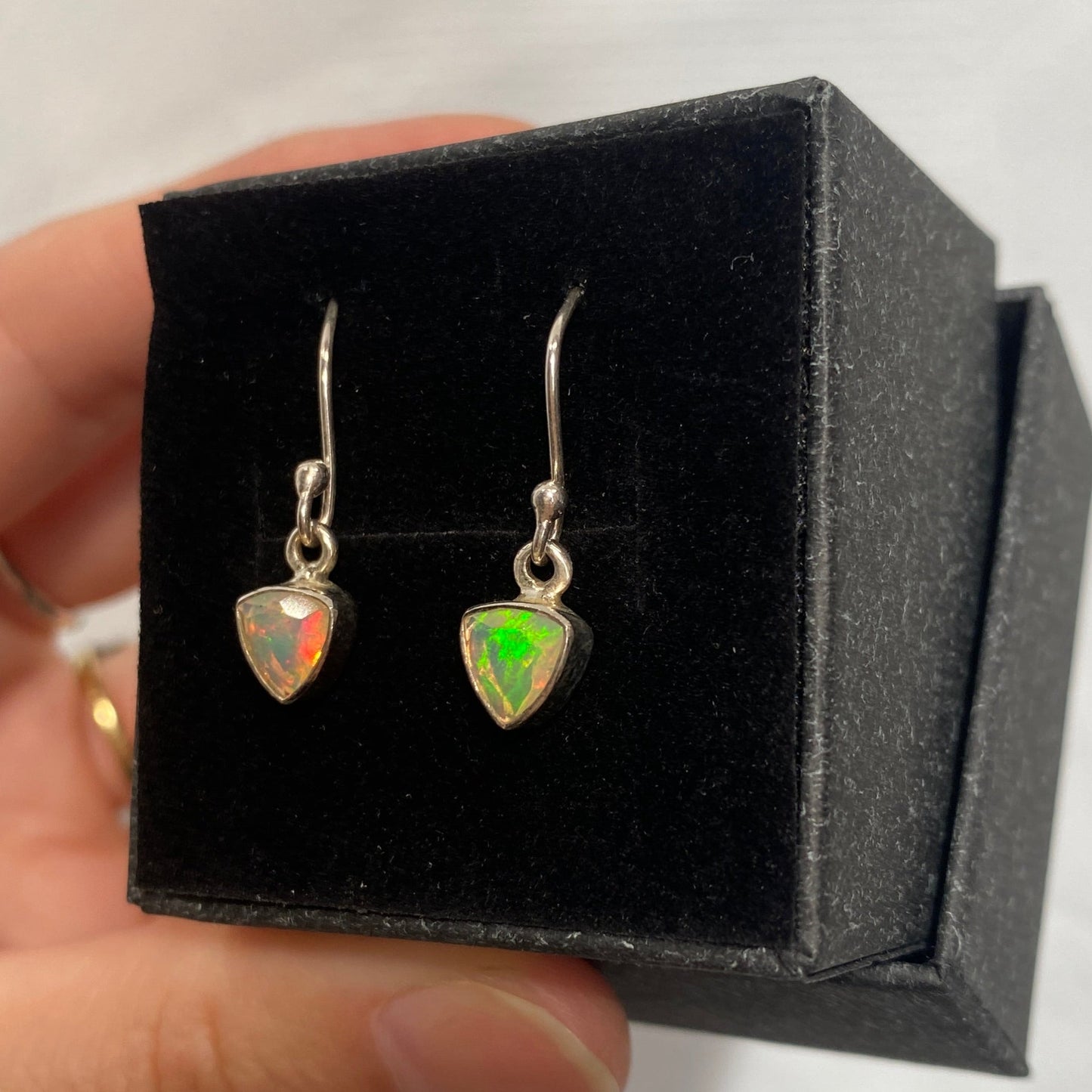 Ethiopian Sterling silver drops