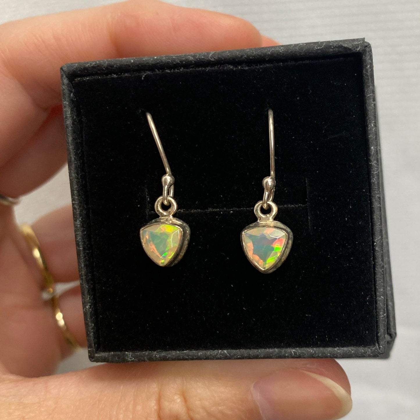 Ethiopian Sterling silver drops