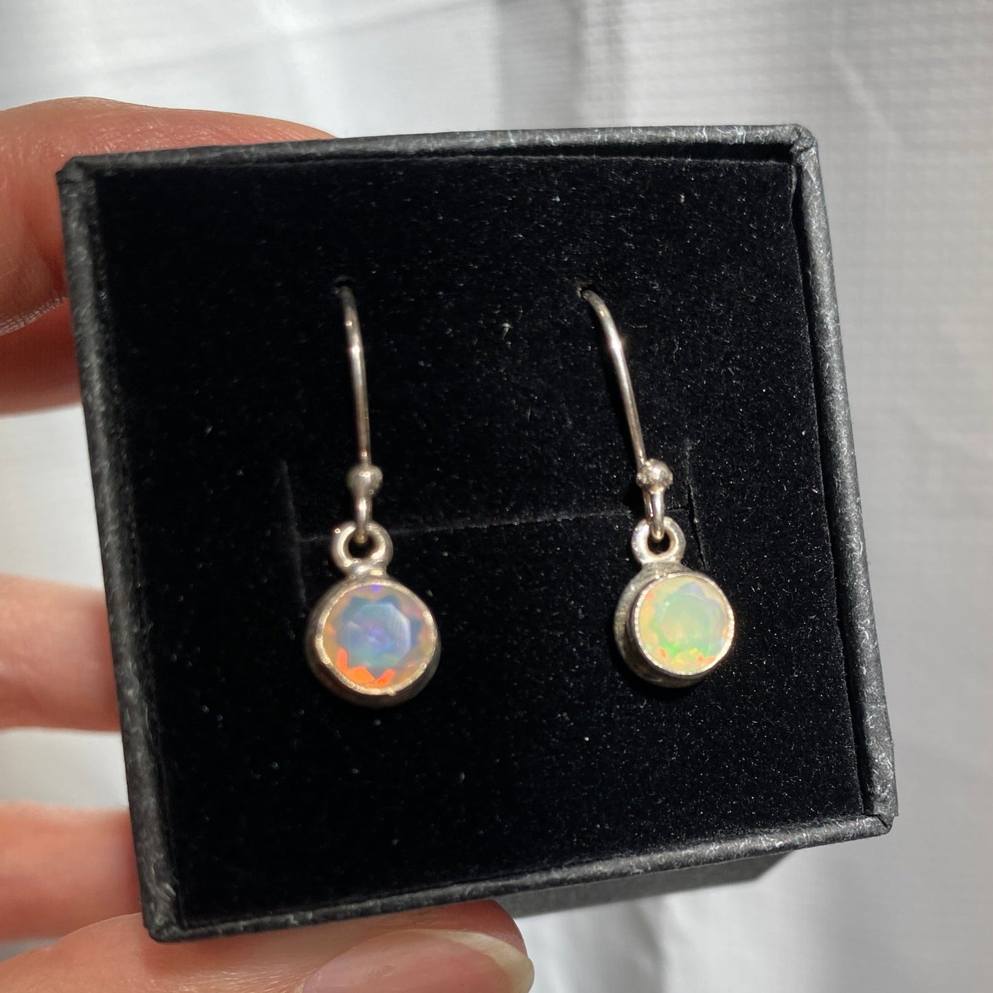 Ethiopian Sterling silver drops