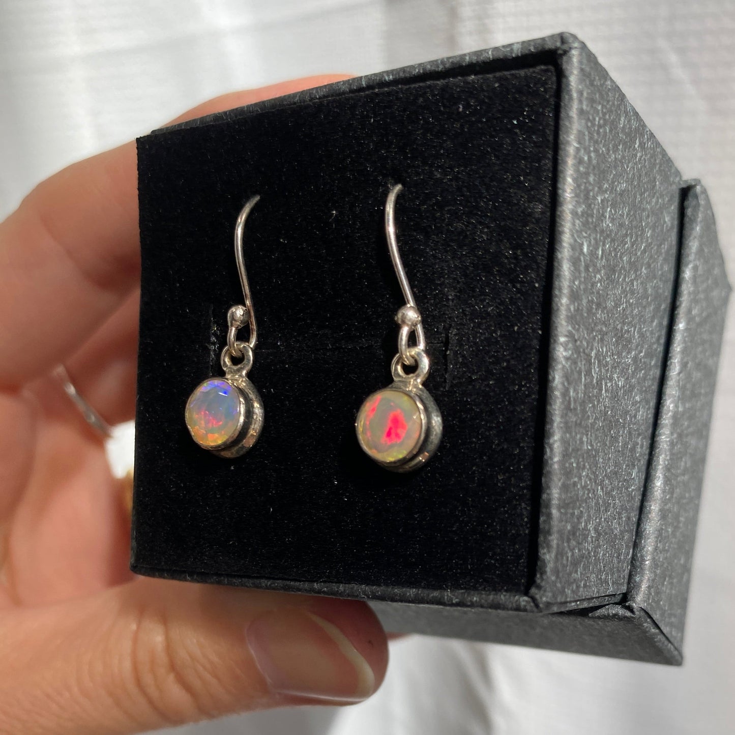 Ethiopian Sterling silver drops