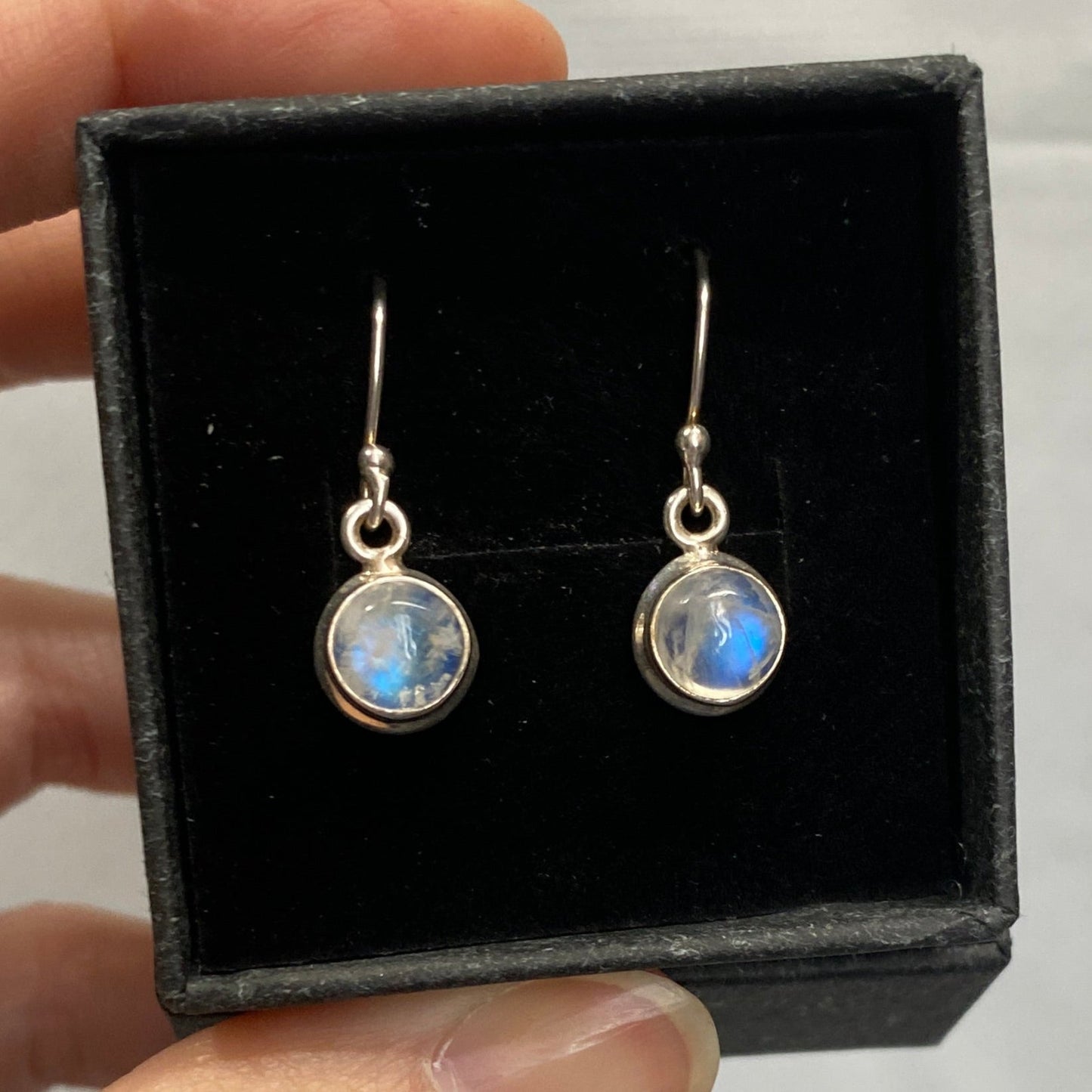 Moonstone drops double bezel 6mm