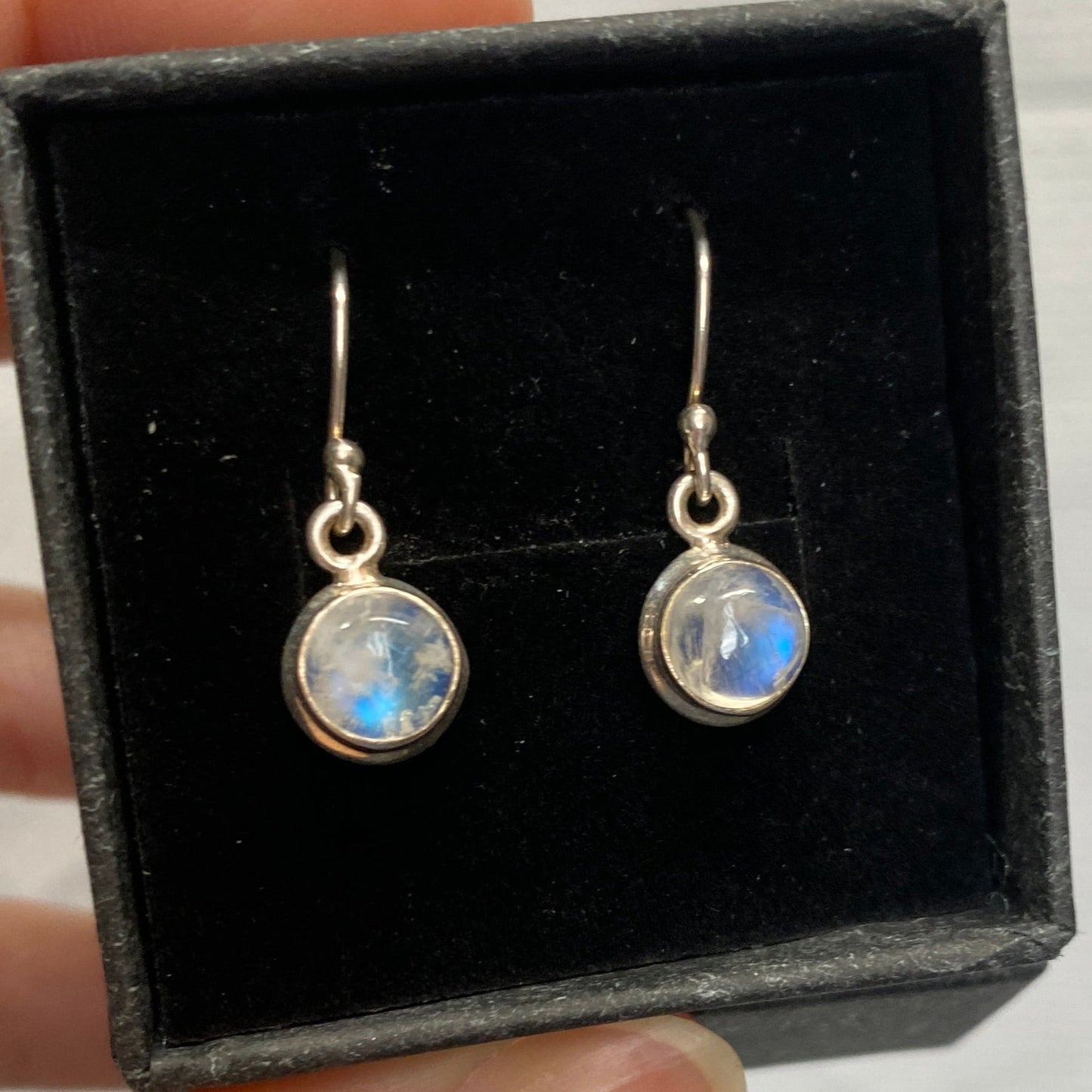 Moonstone drops double bezel 6mm