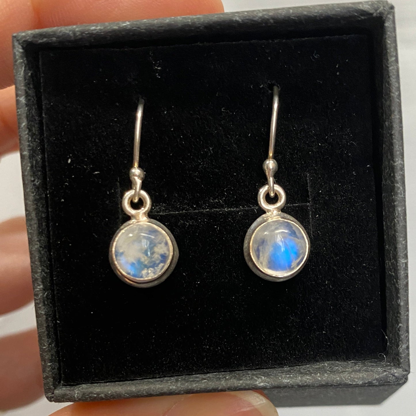 Moonstone drops double bezel 6mm