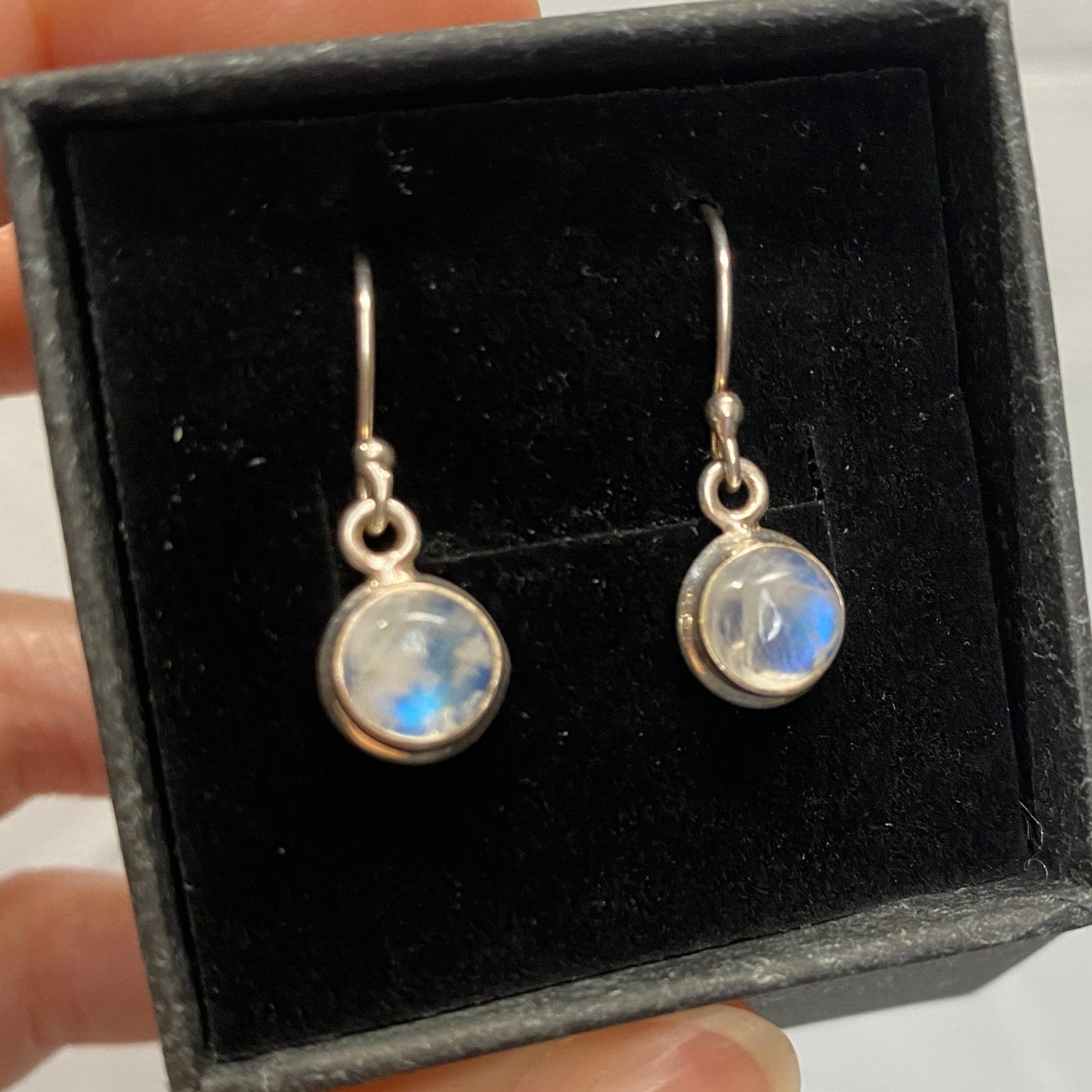Moonstone drops double bezel 6mm