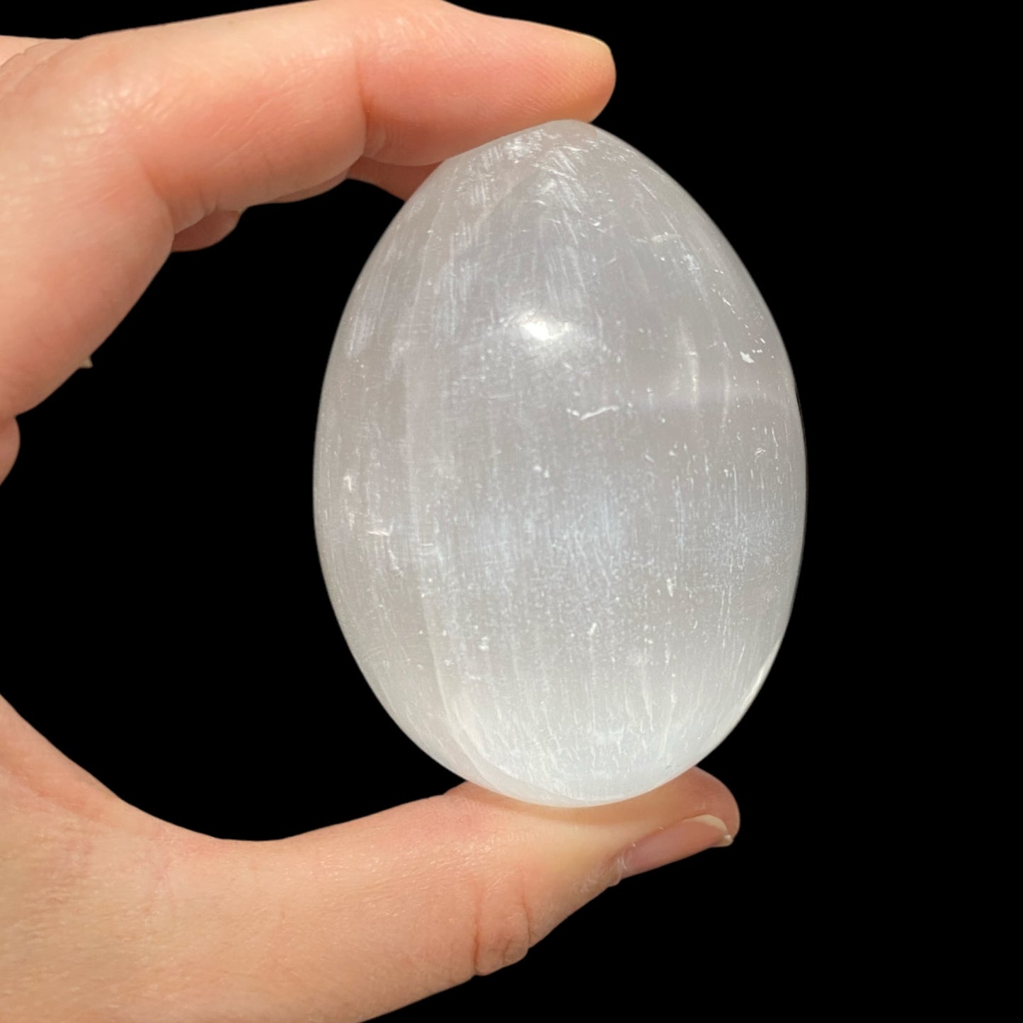 selenite Eggs 6cm x 5cm
