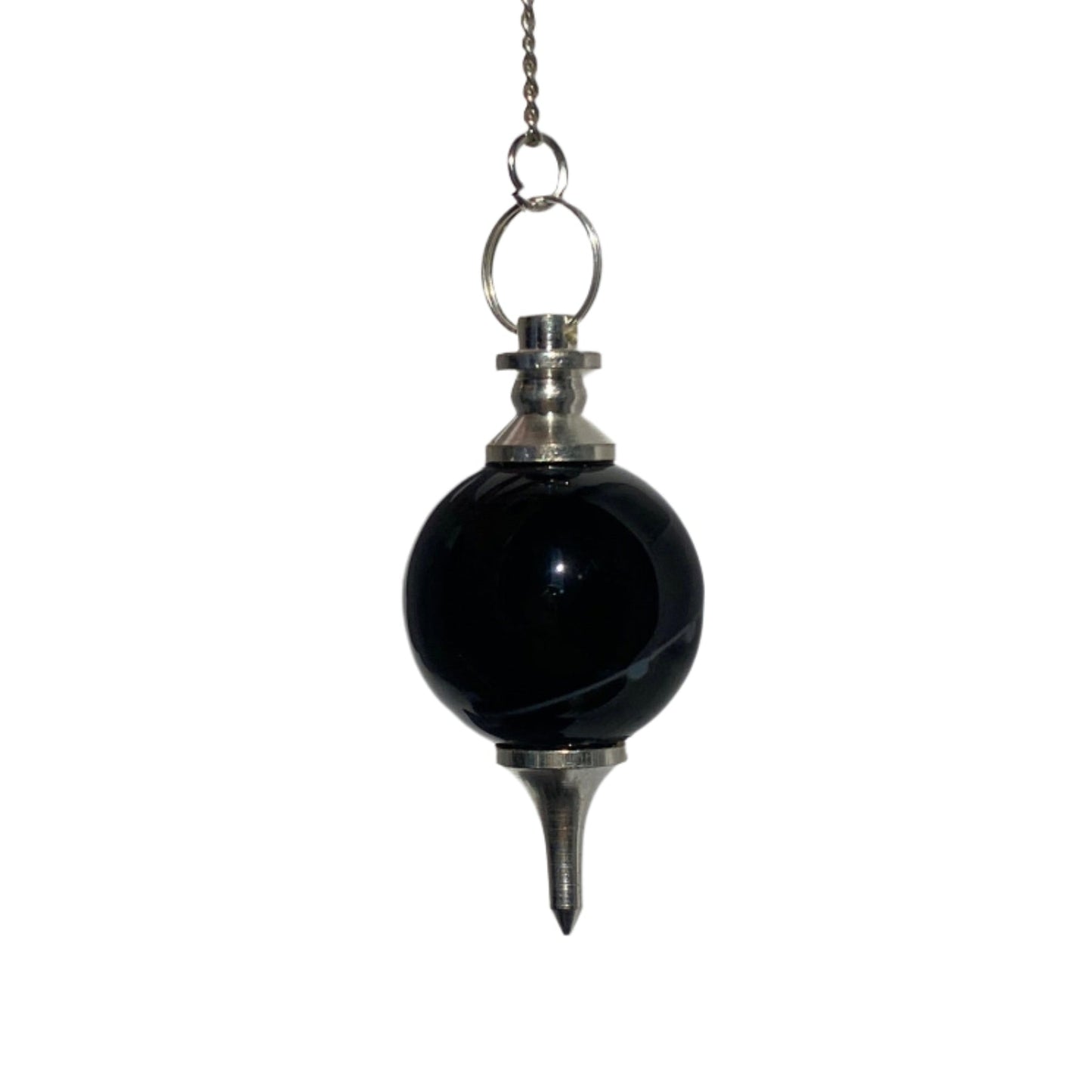 Black Agate pendulum