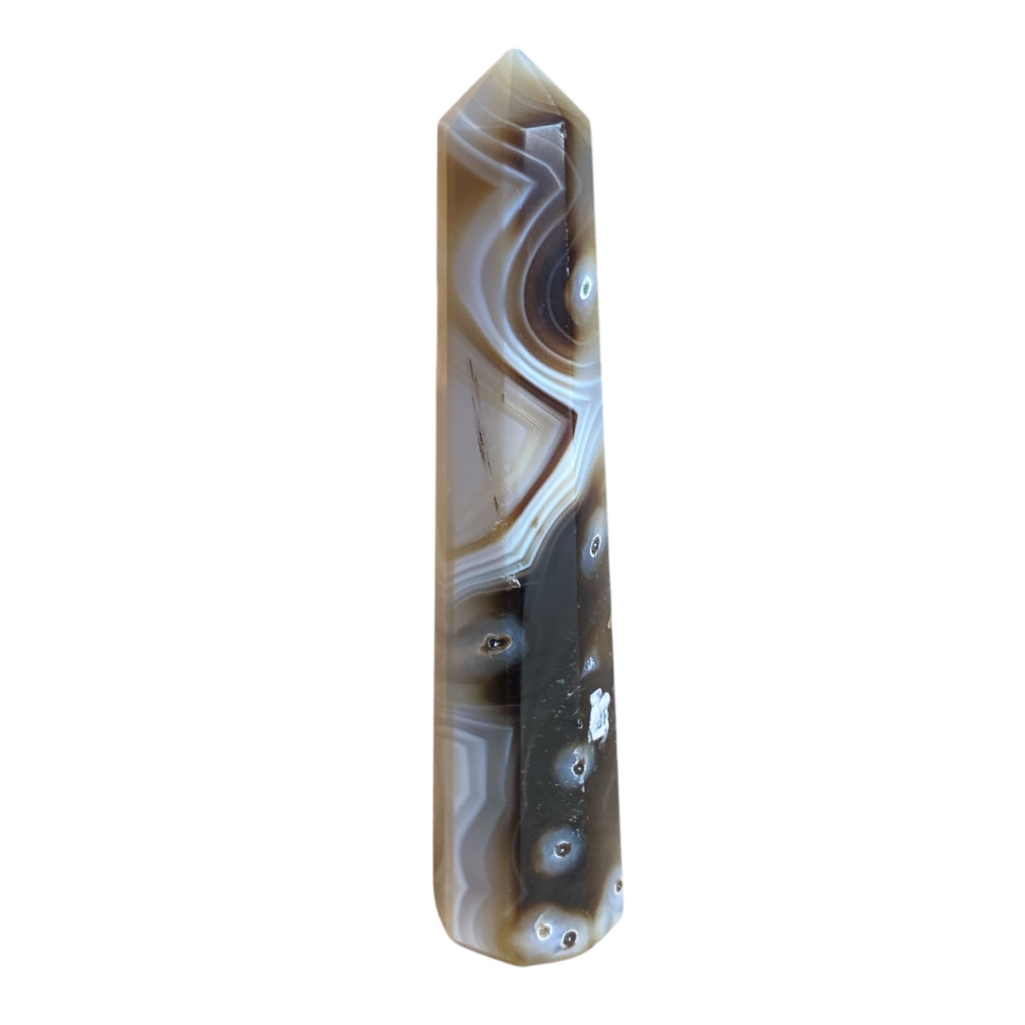 Banded Agate tower 8cm